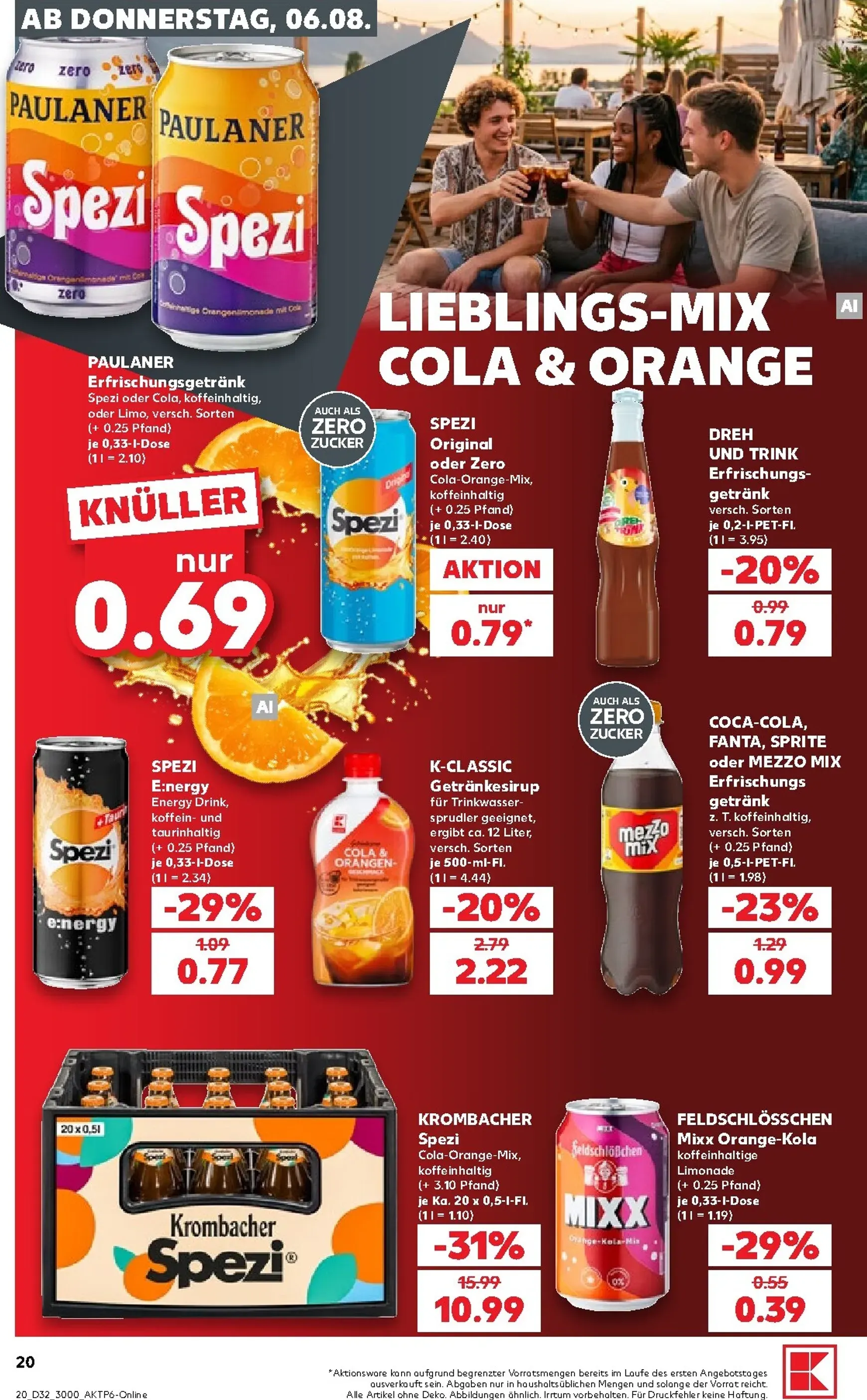 Kaufland Prospekt nächste Woche – von Donnerstag 06.08.2026 bis Mittwoch 12.08.2026 von 6. August bis 12. August 2026 - Prospekt seite 21