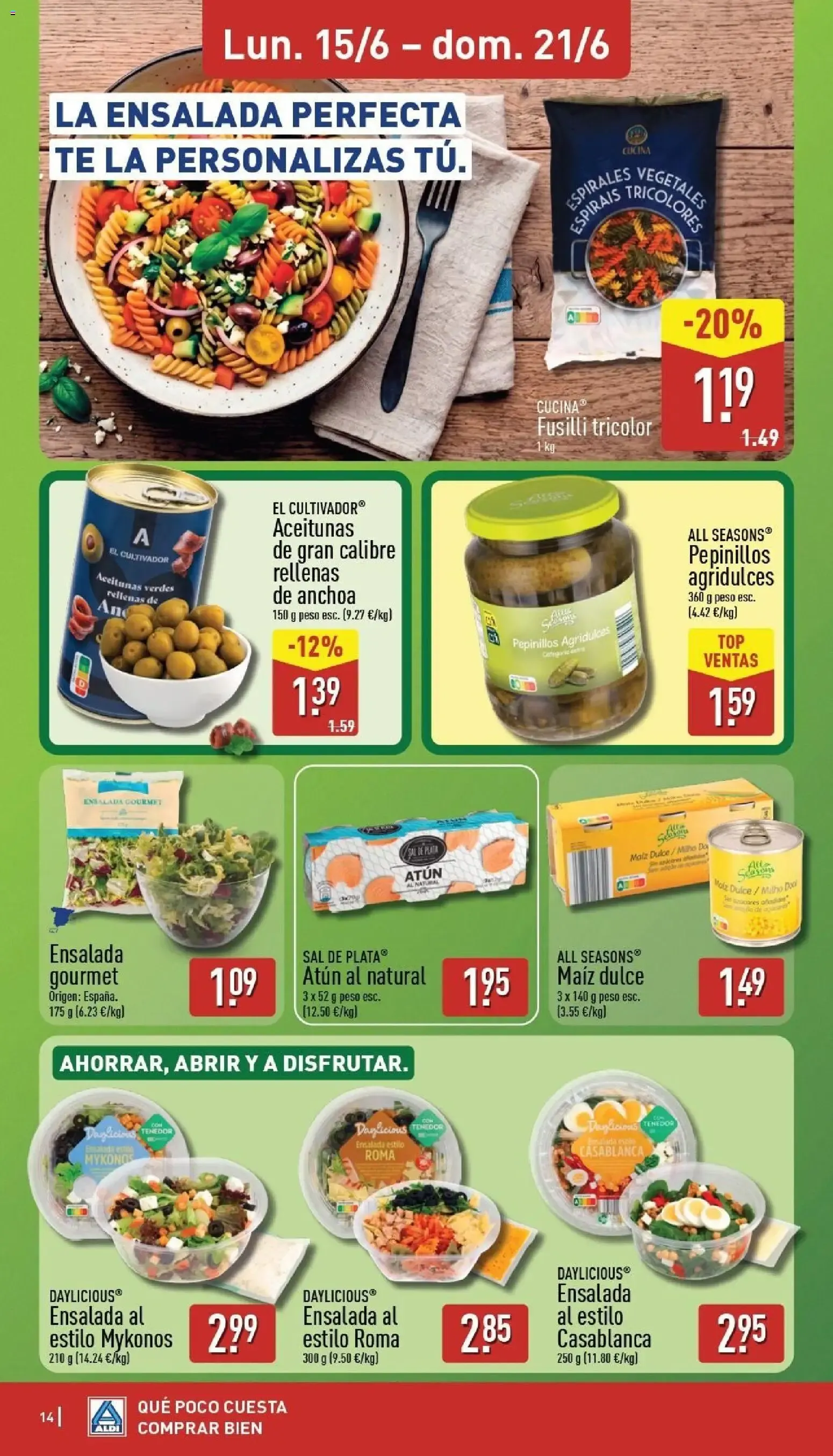 Catálogo de Catálogo de ofertas Aldi 15 de junio al 21 de junio 2026 - Página 14