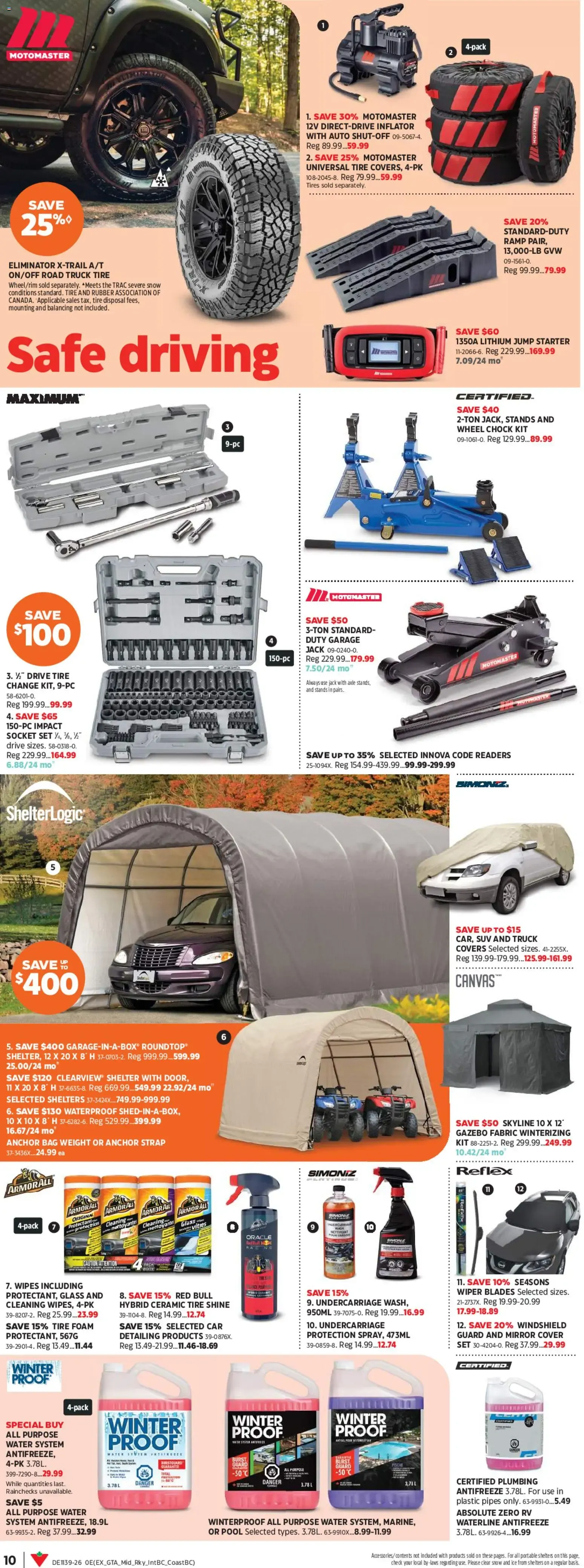 Canadian Tire flyer - Fall inspirations from Sep 24, 2026 > weekly specials & deals from September 24 to October 14 2026 - flyer page 10