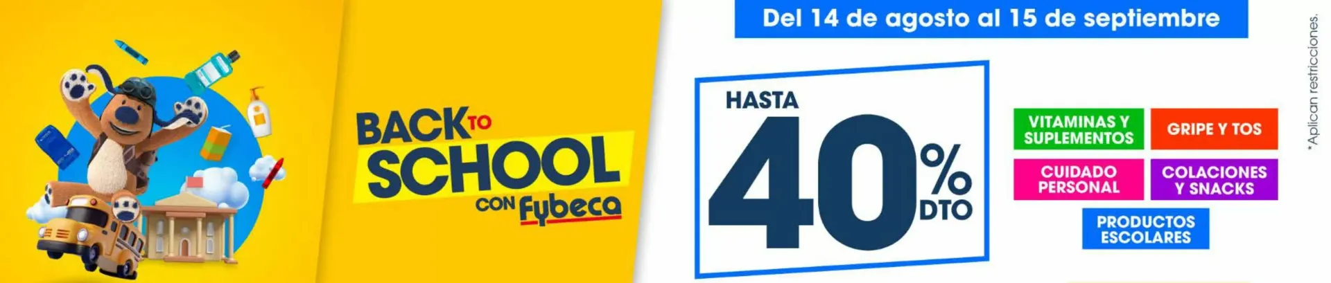 Back to School con Fybeca