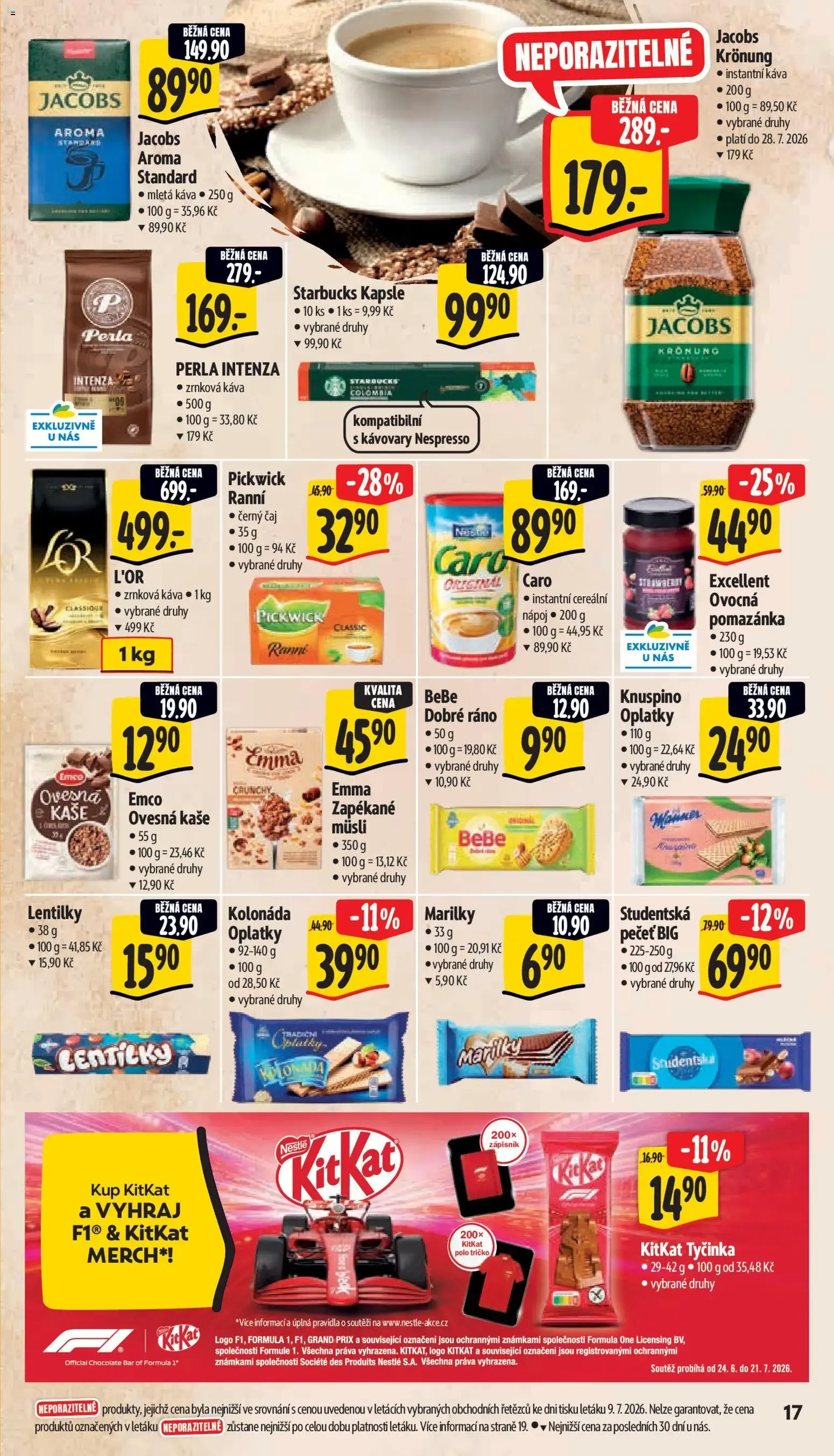 Albert leták - Supermarket - Praha Čimice od 15.07.2026 - Akční leták - 15. července 21. července 2026 - Page 27
