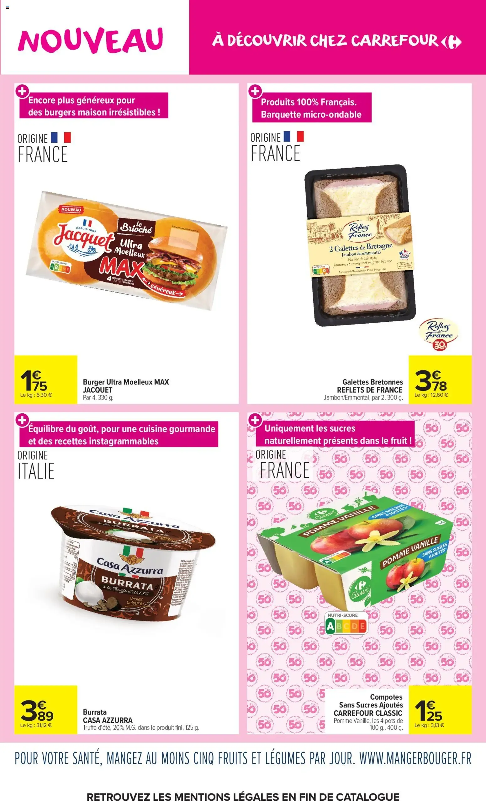 Carrefour Market Les nouveautés d'aout à partir du 04/08/2026 - promo en ligne du 4 août au 31 août 2026 - Catalogue page 3