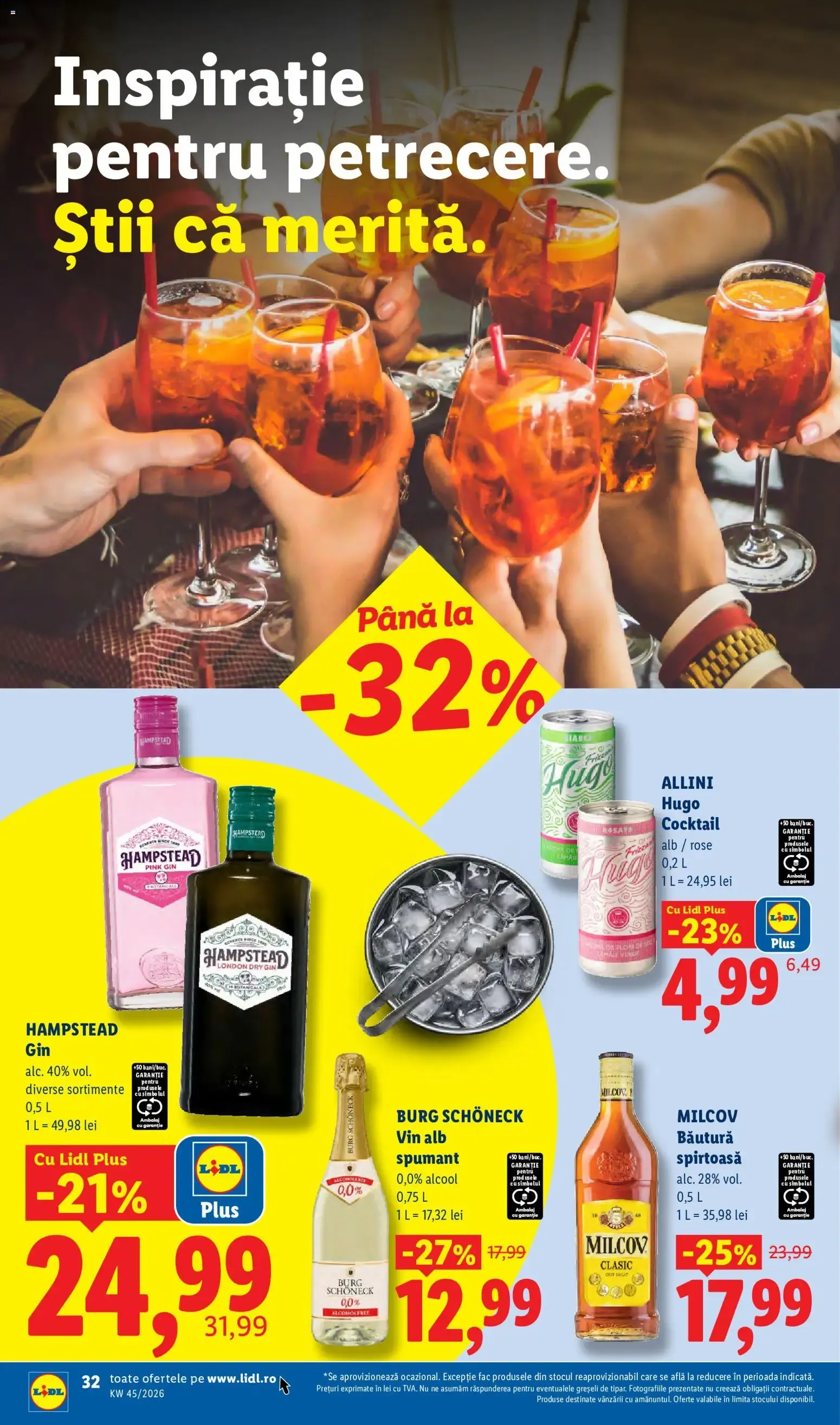 Catalog Catalog Lidl BLACK FRIDAY (02.11.2026) de la 2 noiembrie până la 8 noiembrie 2026 - Revista Pagina 32