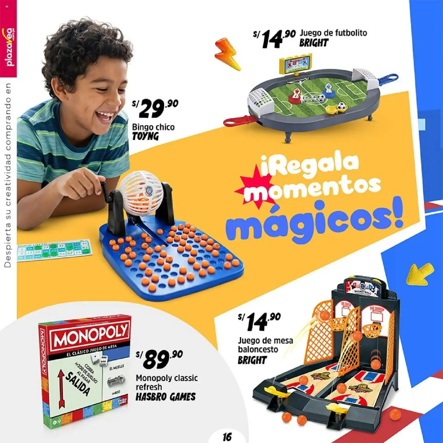 Catalogo de Plaza Vea - Feliz día del Niño 31 de julio al 16 de agosto 2026 - Pag 16