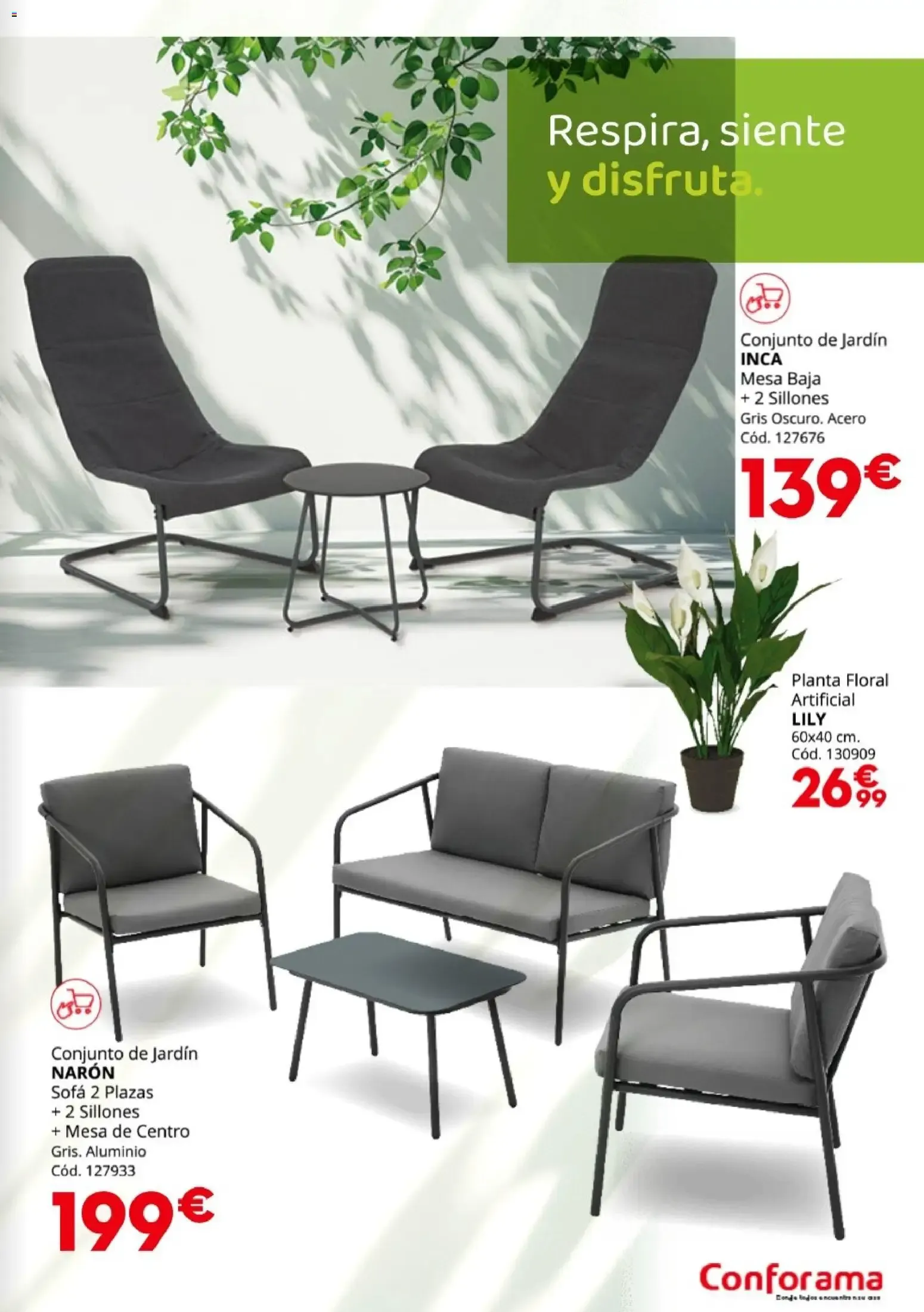 Catálogo de Conforama Guía Jardín 2026 19/03/2026 - 30/07/2026 19 de marzo al 30 de julio 2026 - Página 10