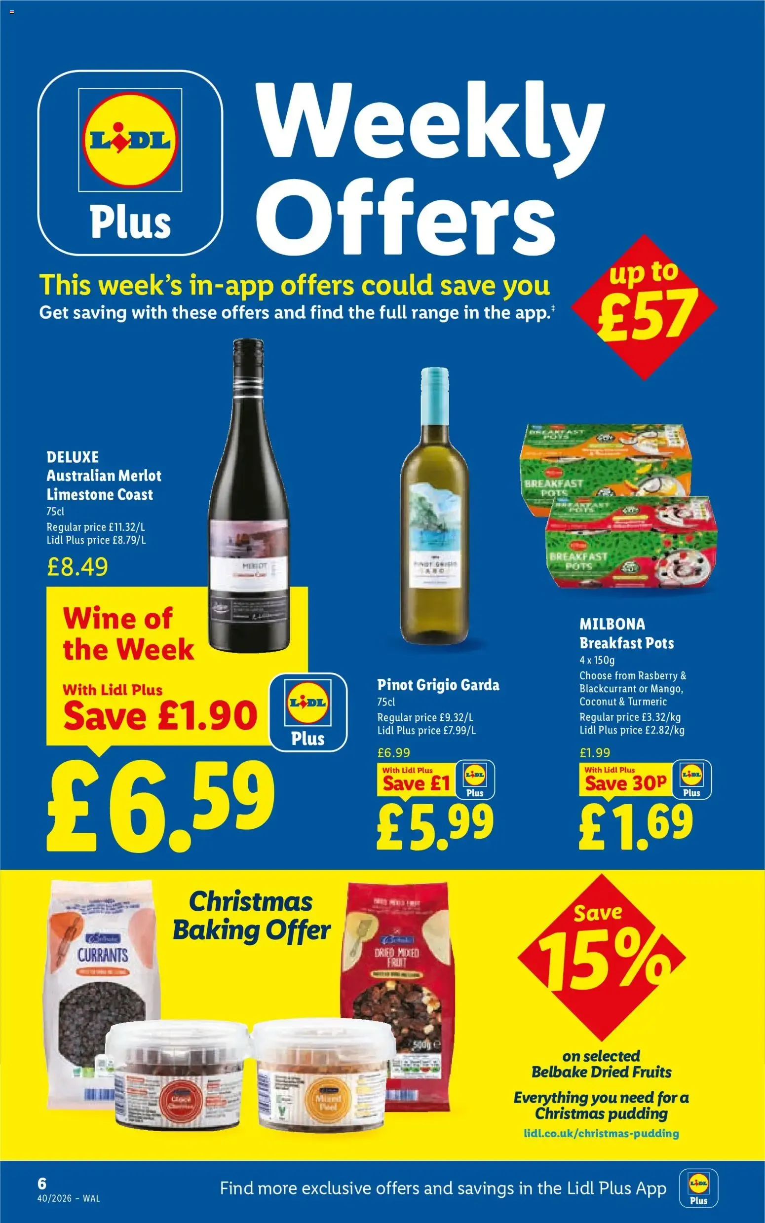Weekly offers Lidl Wales (01/10/2026 - 07/10/2026) - Offers Online from 1 October to 7 October 2026 - Catalogue Page 6