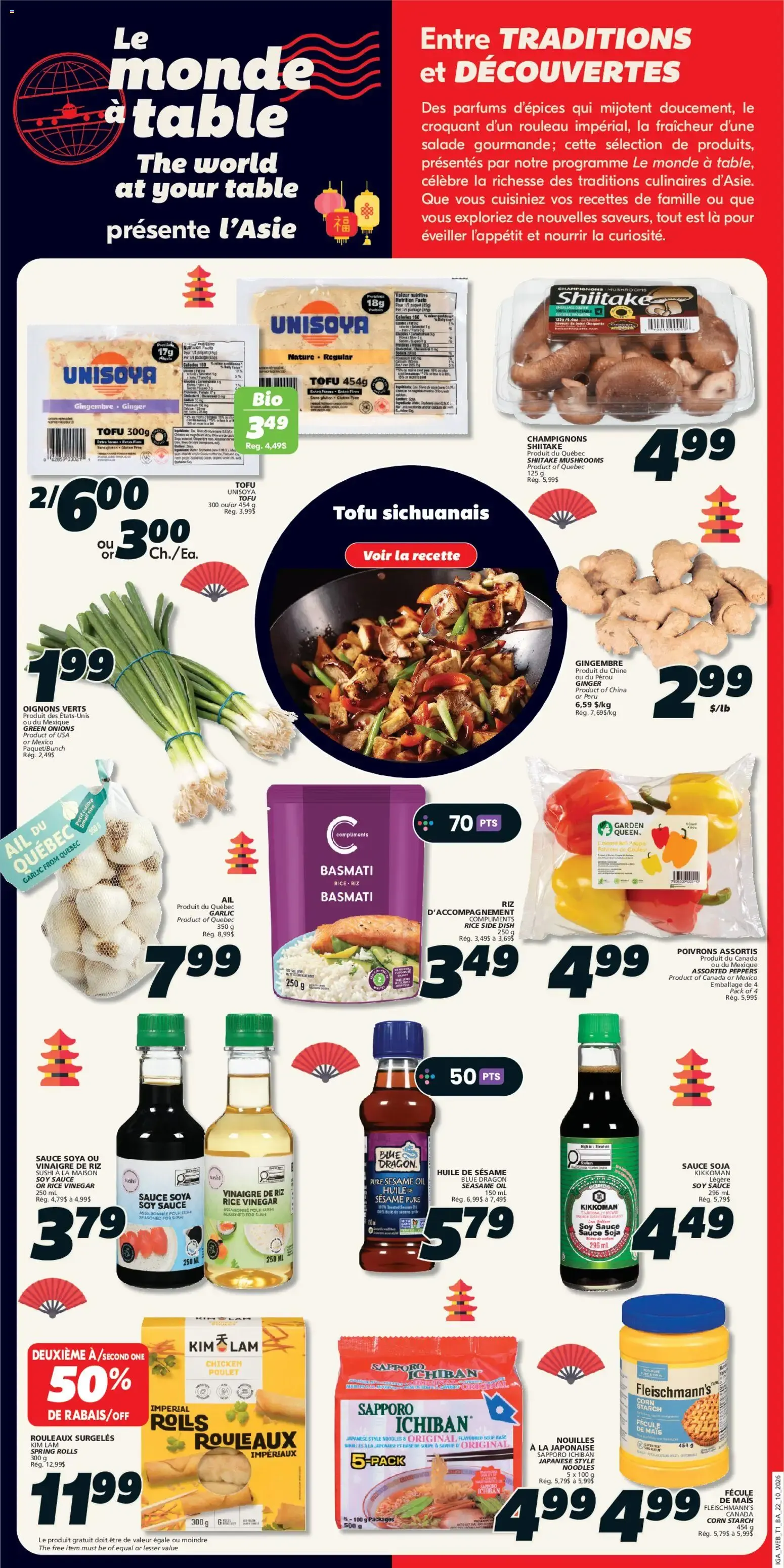 IGA weekly flyer / circulaire from Oct 22, 2026 > weekly specials & deals from October 22 to October 28 2026 - flyer page 11