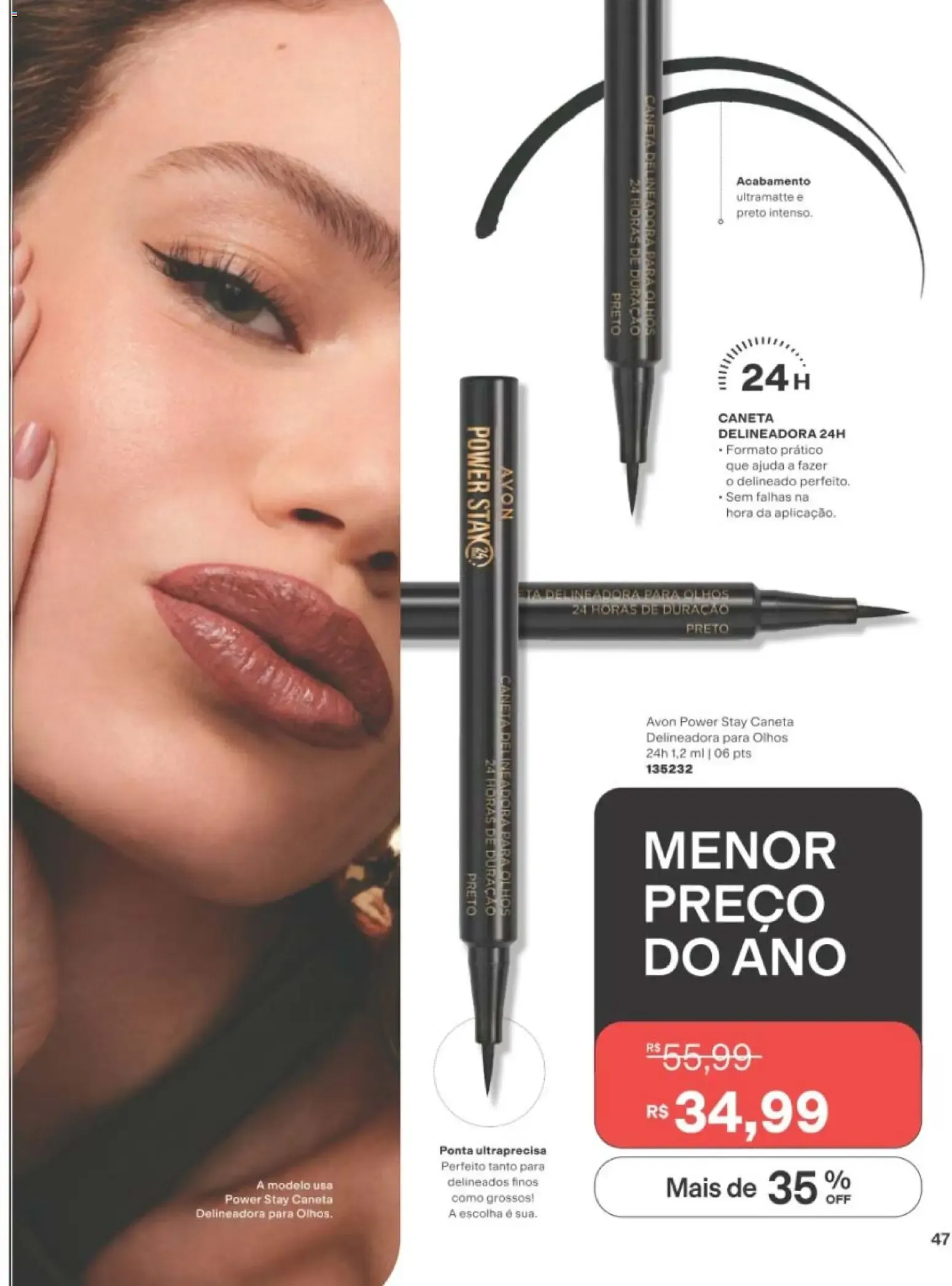 Encarte de Revista Avon folheto - Campanha 14 de 01/09/2026 | Promoção Online 1 de setembro até 20 de setembro 2026 - Pagina 47