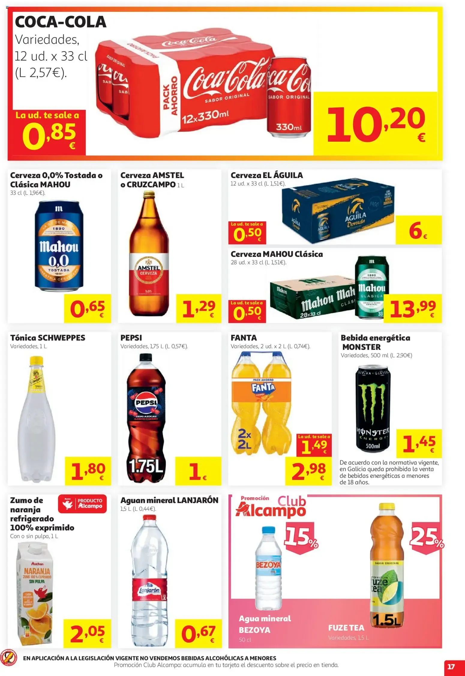 Catálogo de Alcampo: Ofertas desde 1€ y 2x1 en Renova 10 de septiembre al 23 de septiembre 2026 - Página 17