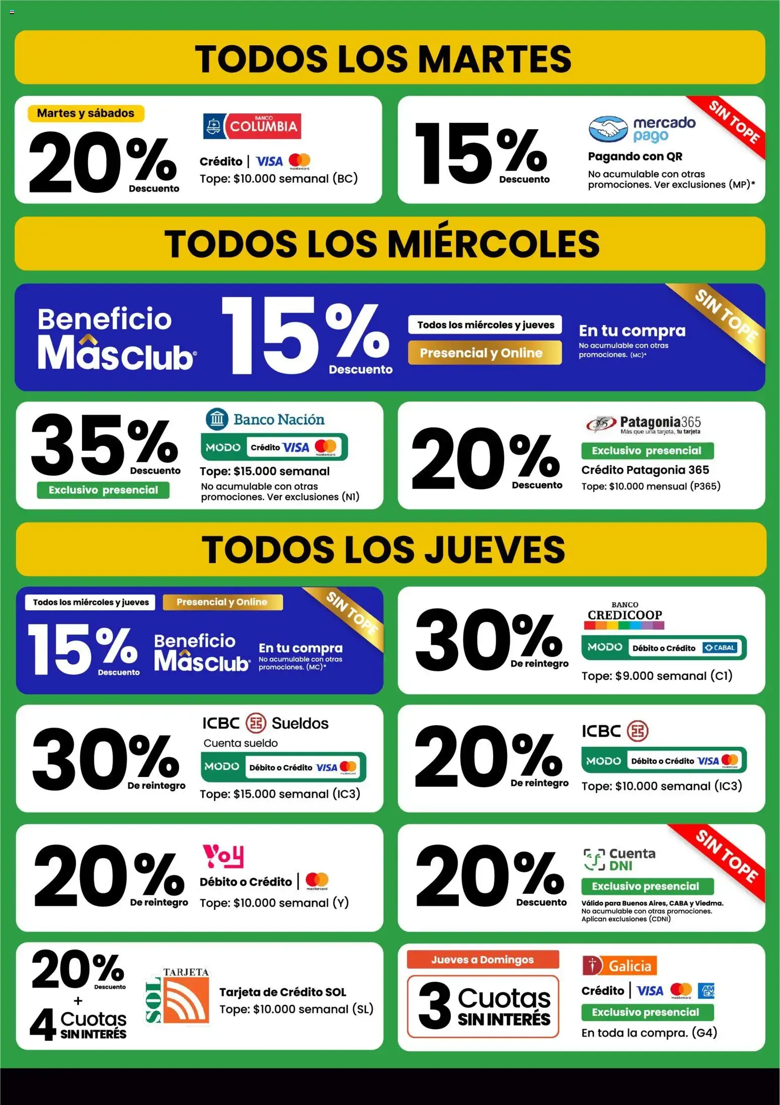 Ofertas de Changomas Medios de pago || del 01/08/2026 - 31/08/2026 || Catálogo 1 de agosto al 31 de agosto 2026 - Página 3 del catálogo