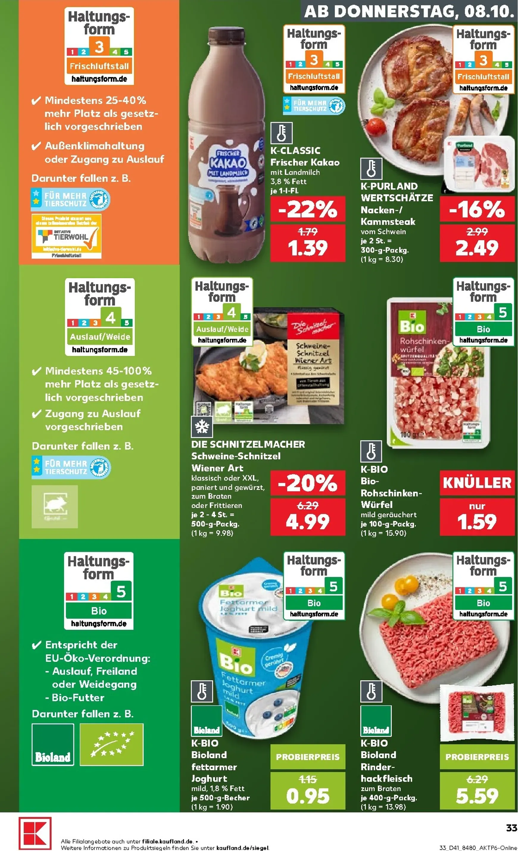 Neuer Kaufland Prospekt – von Donnerstag 08.10.2026 bis Mittwoch 14.10.2026 von 8. Oktober bis 14. Oktober 2026 - Prospekt seite 34