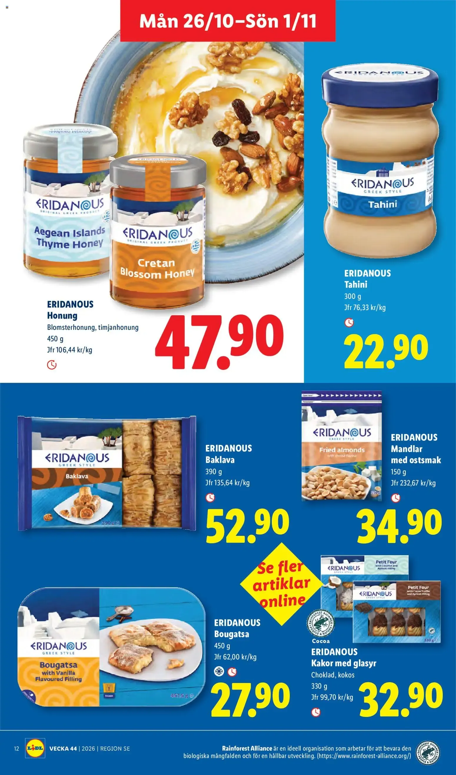 Lidl Veckans erbjudanden från 26 oktober till 1 november 2026 - Reklamblad sidor 14