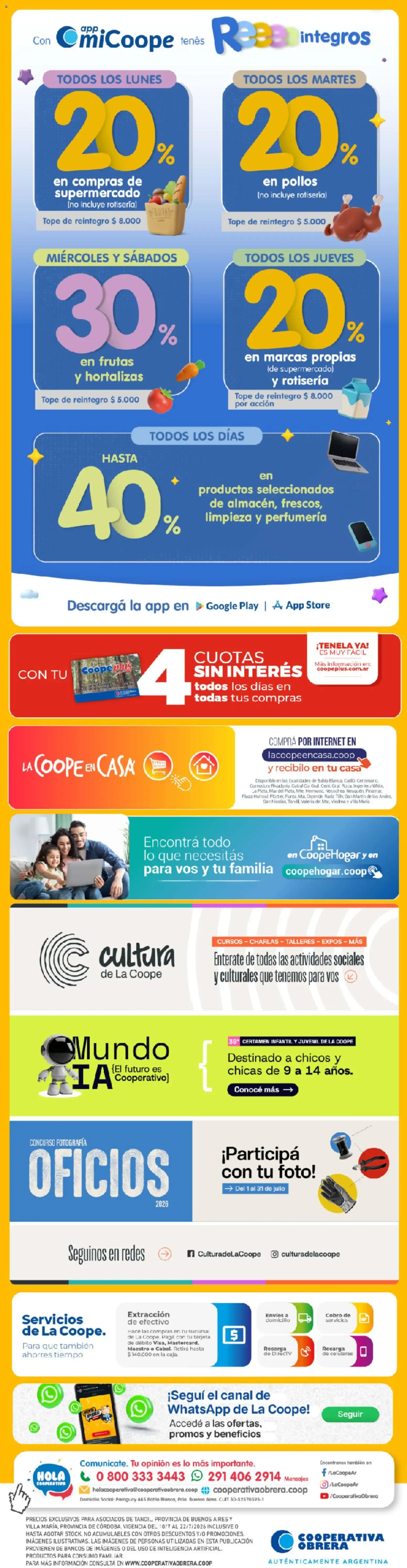 Ofertas de ¡OFERTAS IMPERDIBLES! de La Coope 10 de julio al 22 de julio 2026 - Página 9 del catálogo