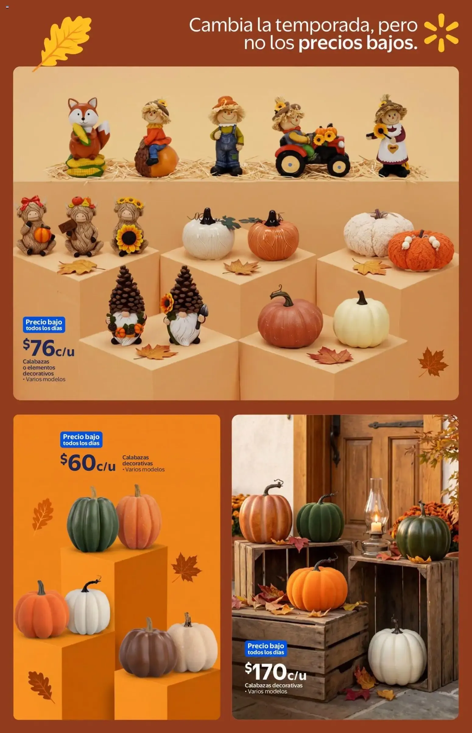 Catálogo de Walmart folleto Los colores del otoño adornan esta temporada. (18/09/2026 - 13/10/2026) - catálogo en línea 18 de septiembre al 13 de octubre 2026 - Pagina 4
