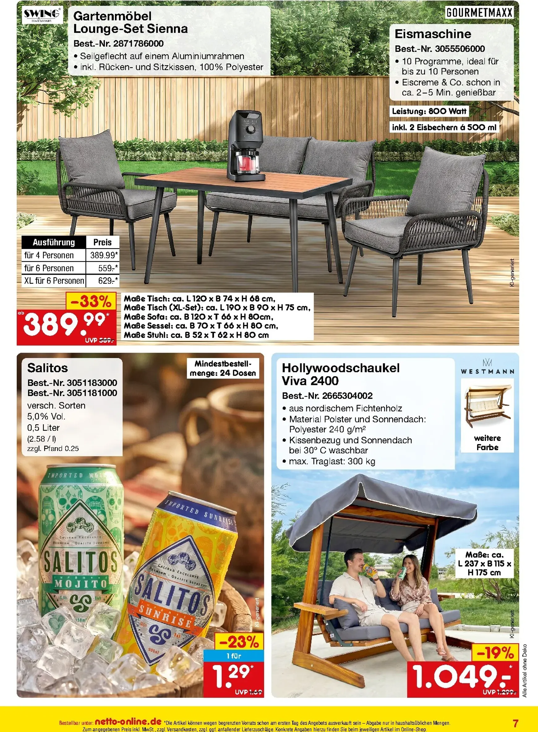 Netto Marken Discount - Online-Angebote Juli Prospekt – von Mittwoch 01.07.2026 bis Freitag 31.07.2026 von 1. Juli bis 31. Juli 2026 - Prospekt seite 7