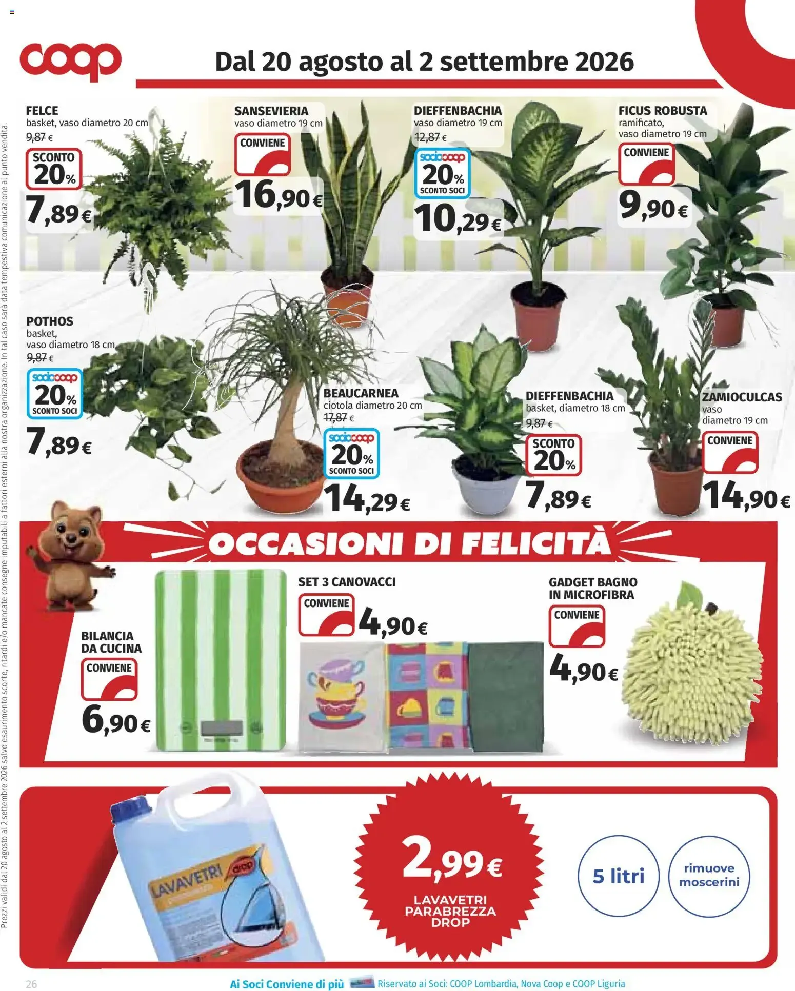 EXTRA OFFERTE - Coop Superstore da 20 agosto a 2 settembre di 2026 - Pagina del volantino 26