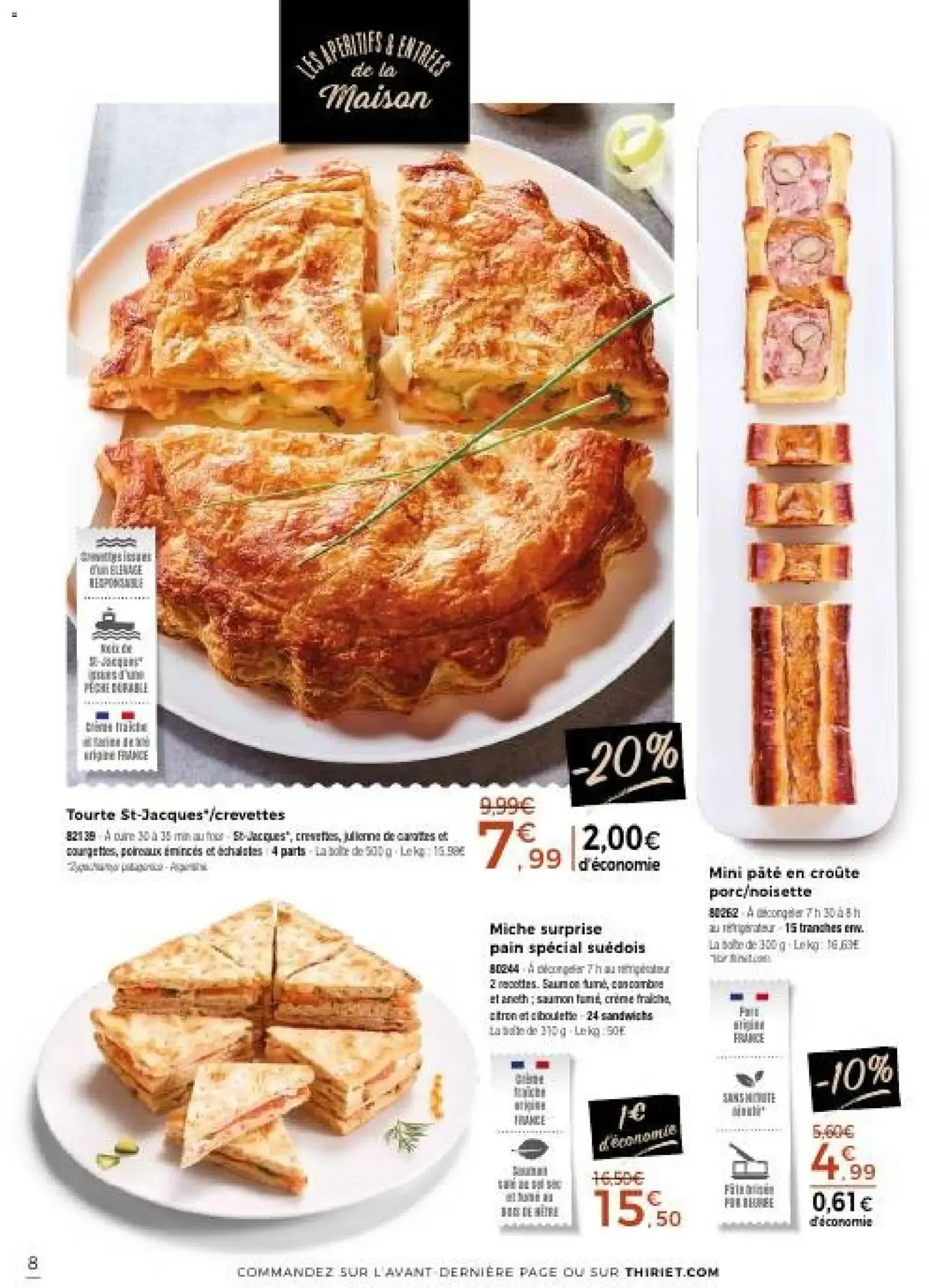 Thiriet - Catalogue Bons Plans du 7 septembre au 29 septembre 2026 - Catalogue page 8