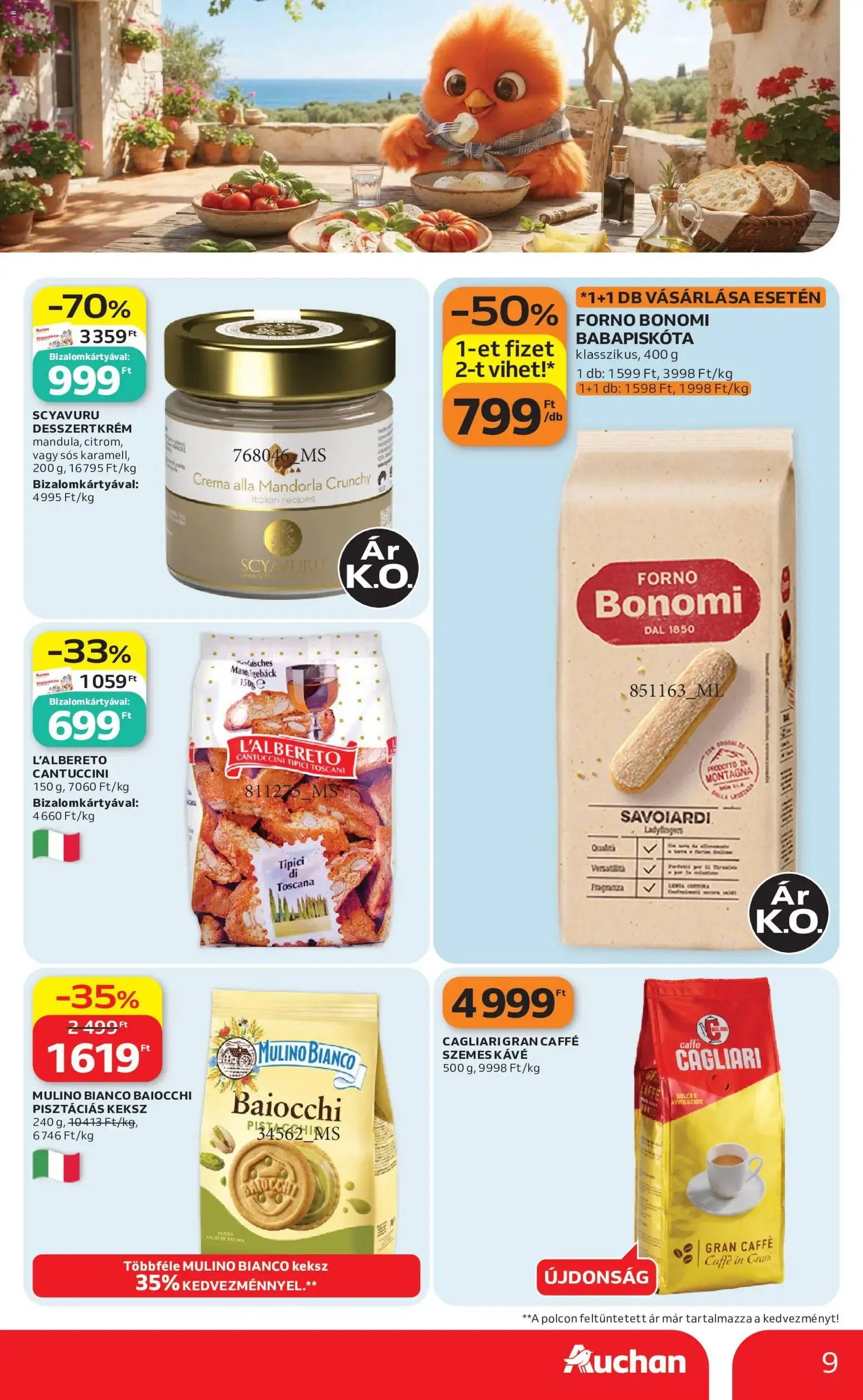 Katalógus Auchan Nemzetközi konyha ajánlatok - 2026.09.10. -tól/töl > akció, lapozható szórólap 🛍️ szeptember 10.-tól szeptember 23.-ig 2026. - Oldal 9