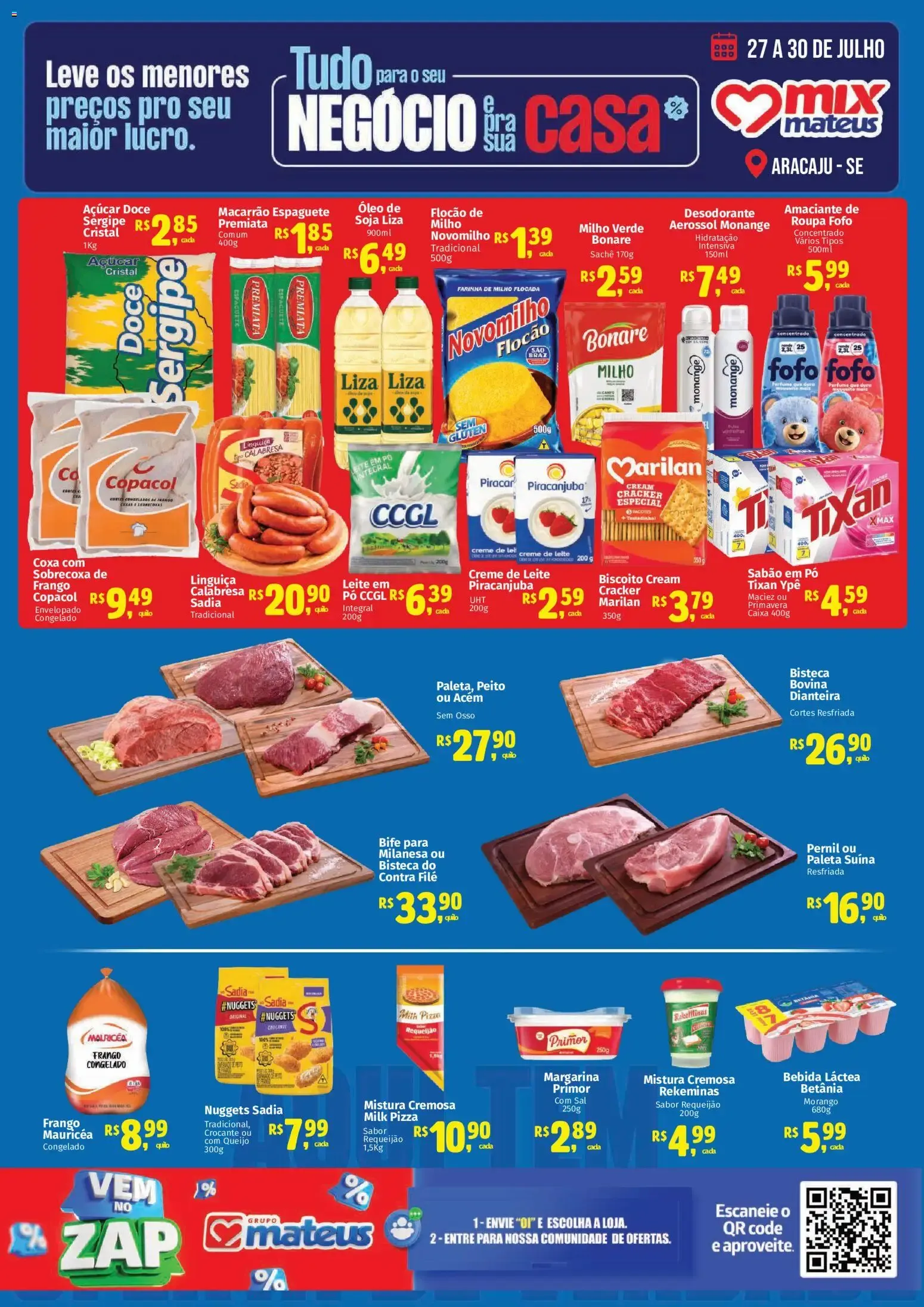 Encarte de Mateus ofertas Regular de 27/07/2026 | Promoções Online 27 de julho até 30 de julho 2026 - Pagina 1