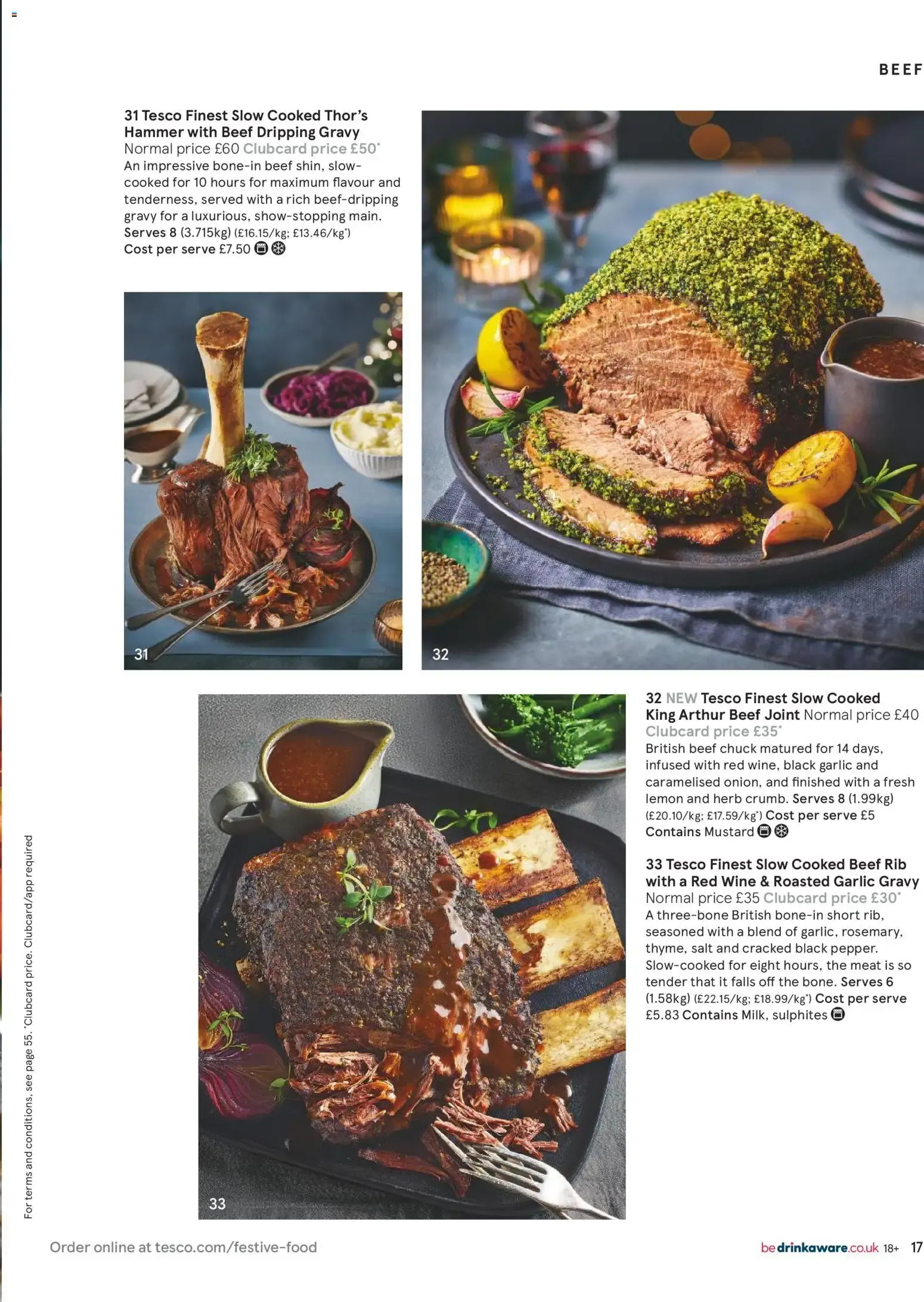 TESCO finest FESTIVE FOOD TO ORDER from 1 October to 31 October 2026 - Catalogue Page 17