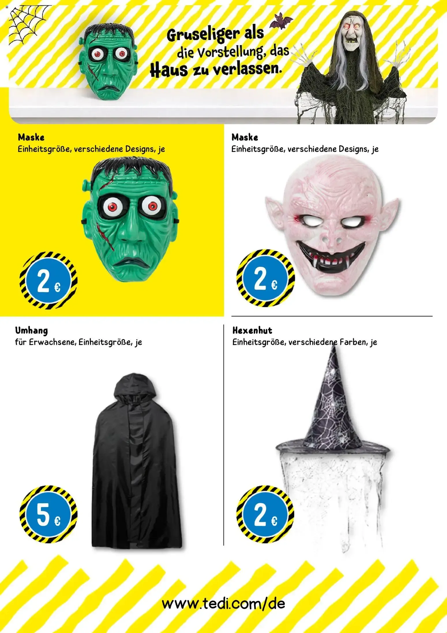 TEDi - Halloween: Gruseliger als die Vorstellung, das Haus zu verlassen. von 23. September bis 26. Oktober 2026 - Prospekt seite 3