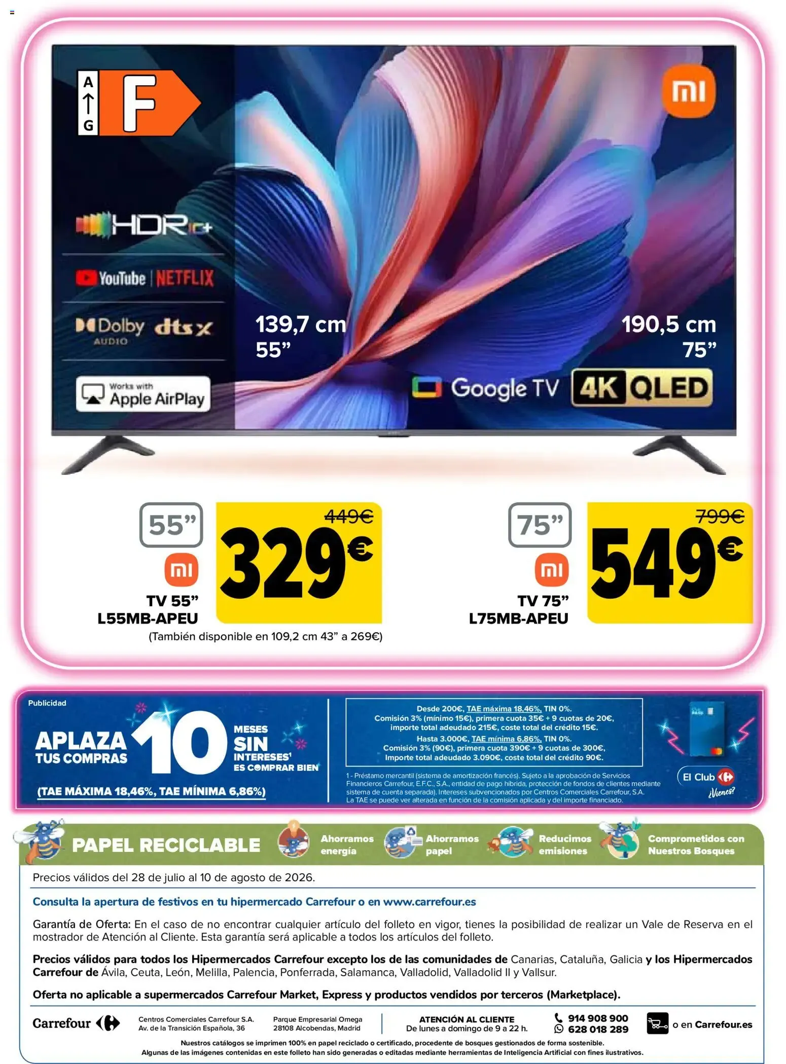 Catálogo de Carrefour: 2ª Unidad al -70% 28 de julio al 10 de agosto 2026 - Página 85