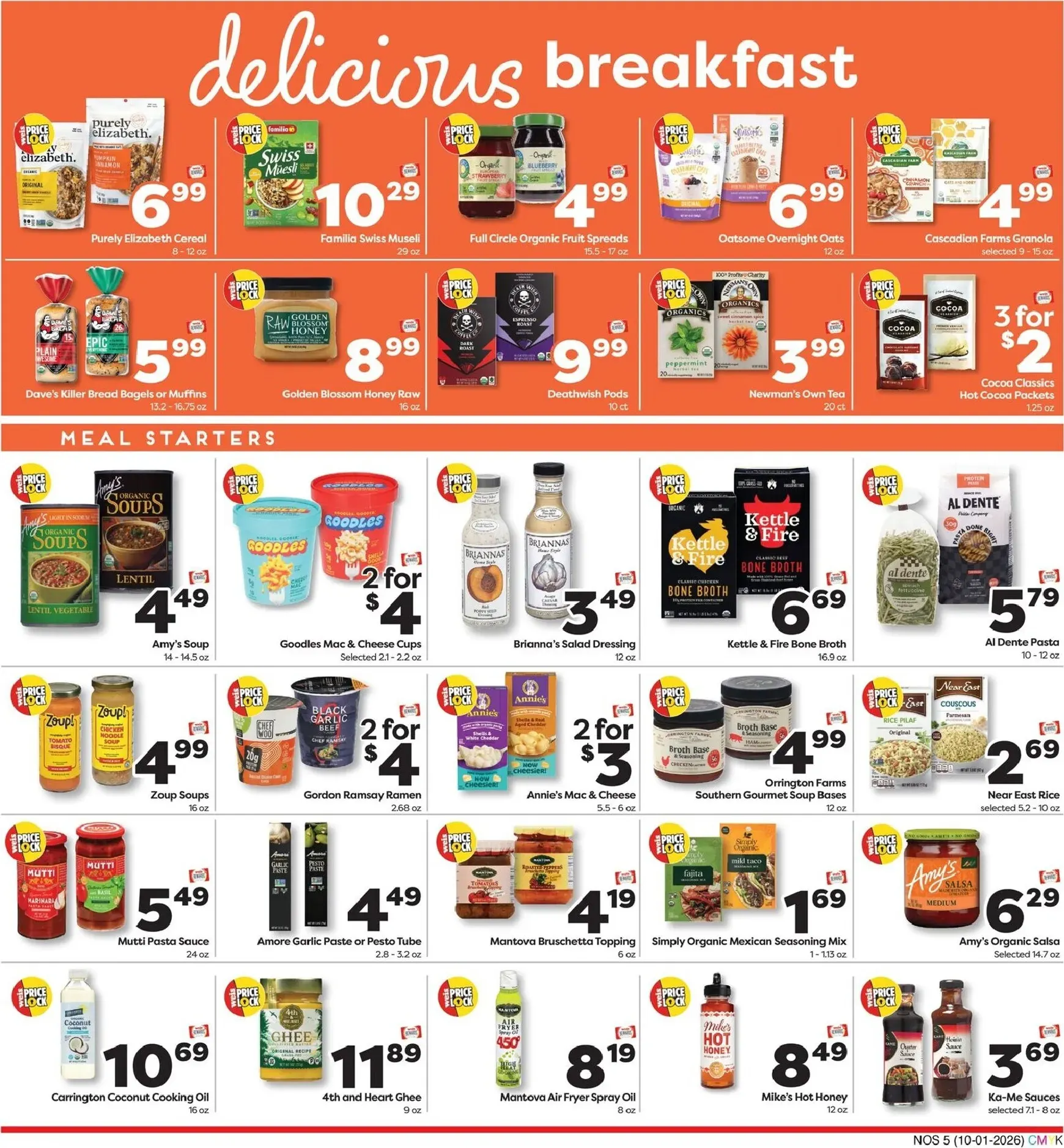 Weekly ad Current Weis Markets - Natural & Organic leaflet valid from Thursday 10/01/2026 to Wednesday 10/28/2026 from October 1 to October 28 2026 - Page 5
