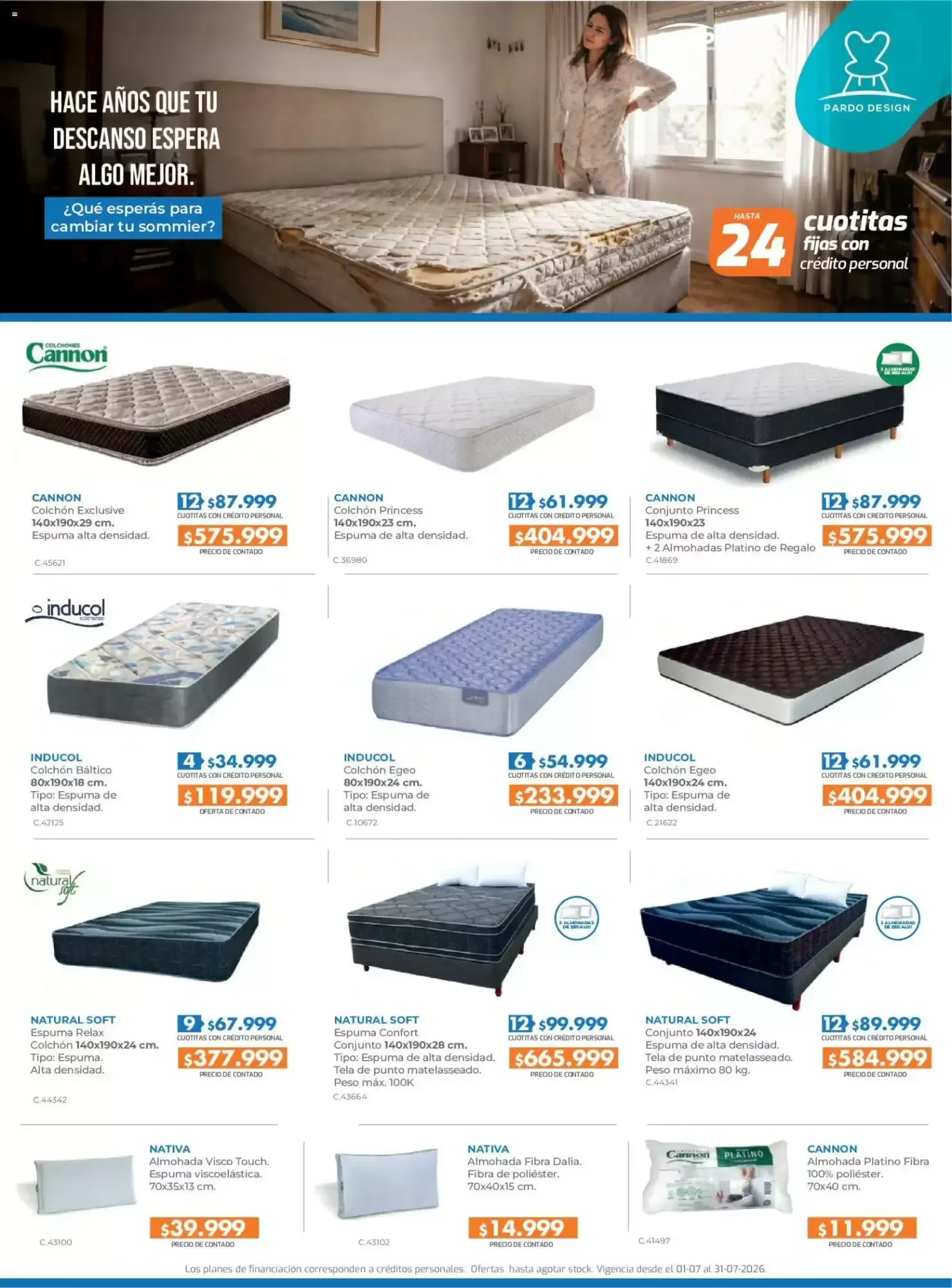 Ofertas de Catálogo Pardo Hogar 1 de julio al 31 de julio 2026 - Página 6 del catálogo
