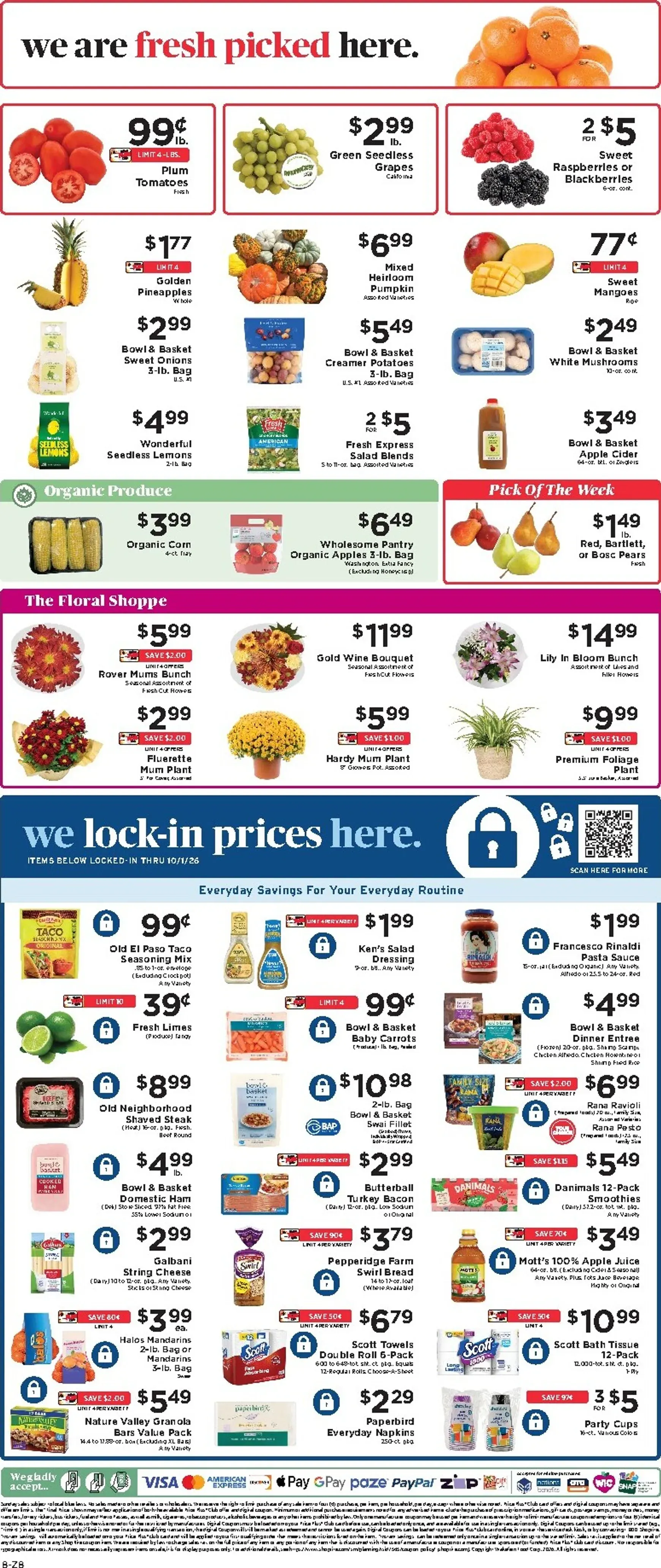 Weekly ad Current ShopRite leaflet valid from Friday 09/25/2026 to Thursday 10/01/2026 from September 25 to October 1 2026 - Page 9
