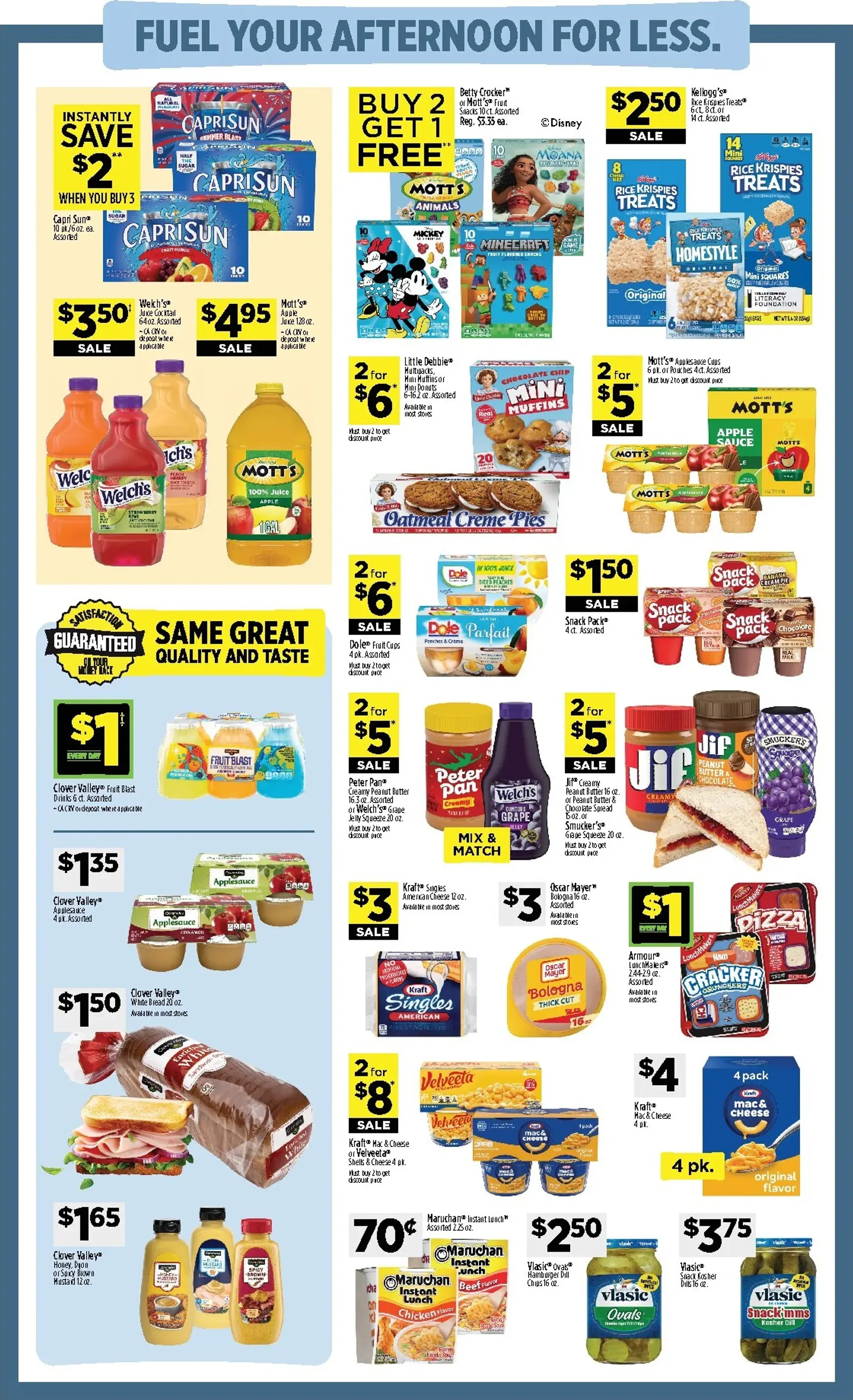 Weekly ad Current Dollar General leaflet valid from Sunday 07/26/2026 to Saturday 08/01/2026 from July 26 to August 1 2026 - Page 9