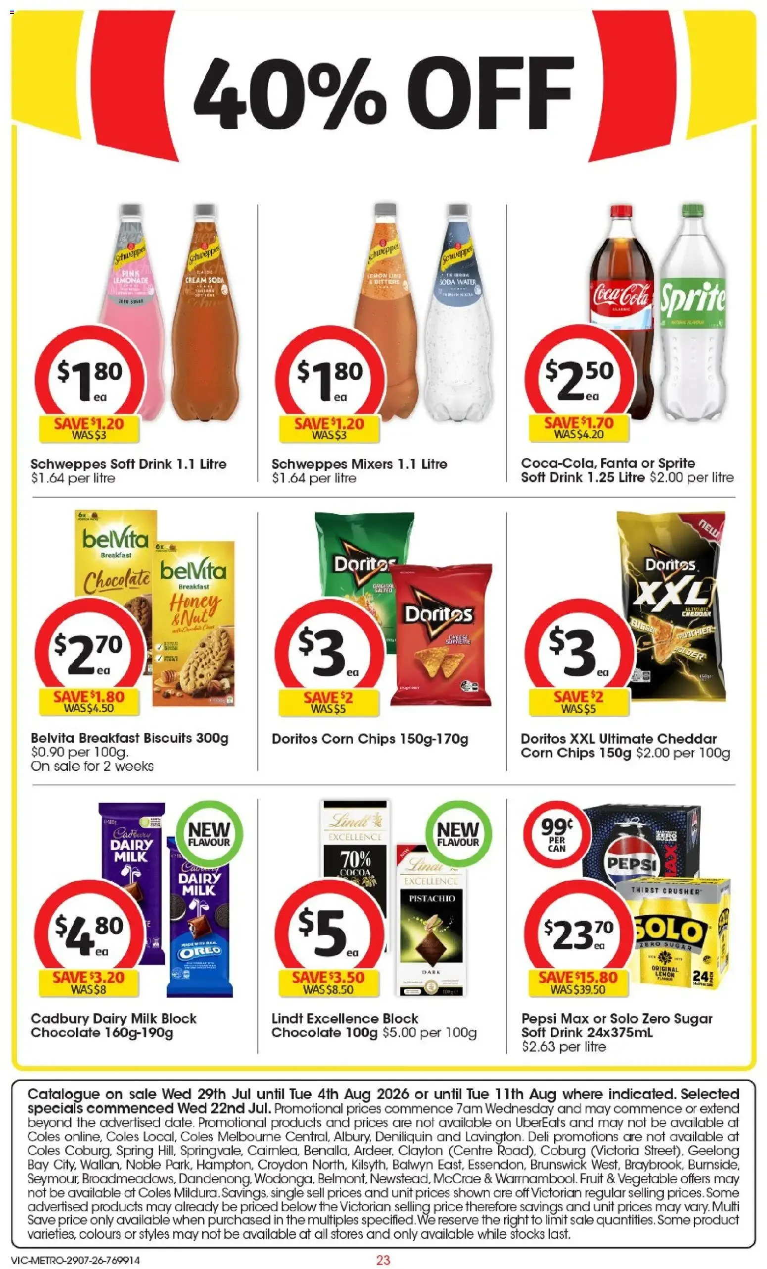 Coles catalogue valid from 29/07/2026 > Online Australia - Catalogue valid from 29 July to 4 August 2026 - page 23