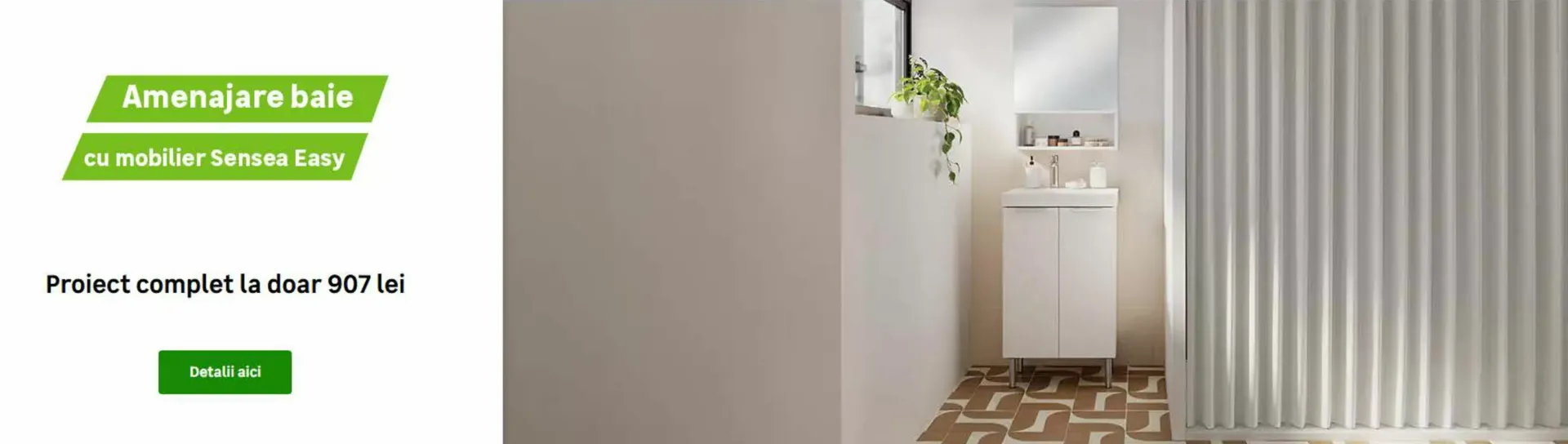 Catalog Amenajare baie cu mobilier Sensea Easy de la 13 august până la 27 august 2026 - Revista Pagina 1