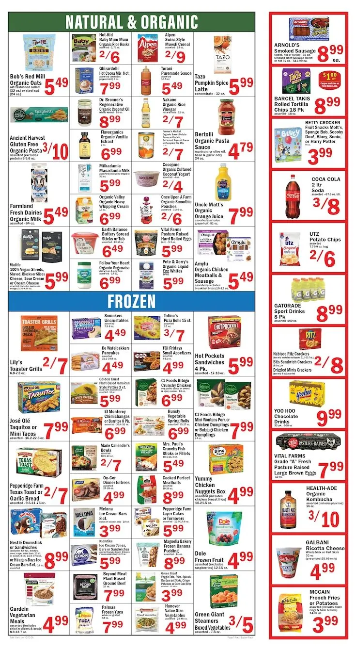 Weekly promotion Food Bazaar Supermarket Flyer spanning from October 22 to October 28 2026 - Page 5 for Catalogue 365