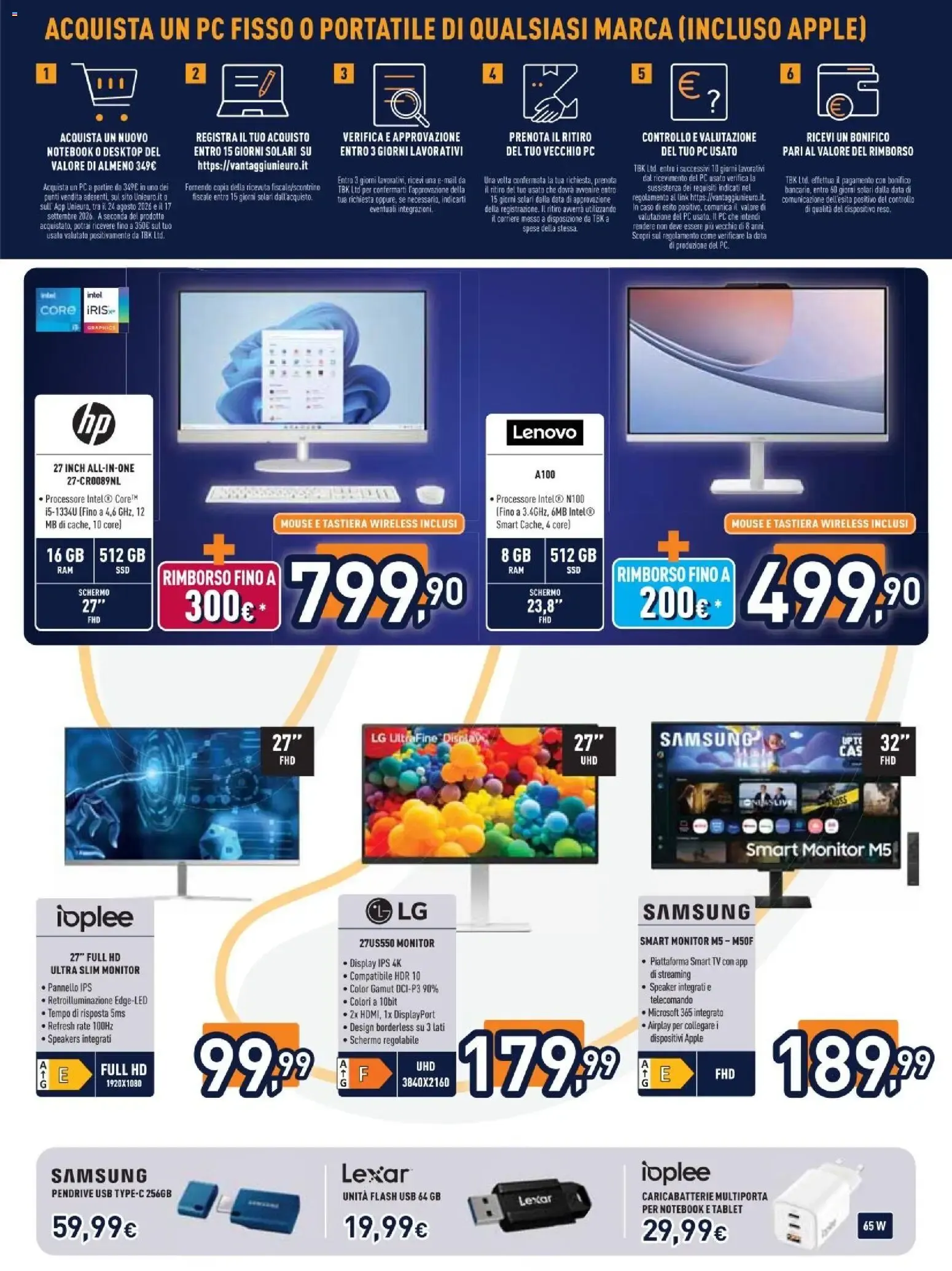 Nuovo Unieuro volantino dal 24/08/2026 > offerte anteprima 🛍️ da 24 agosto a 6 settembre di 2026 - Pagina del volantino 5