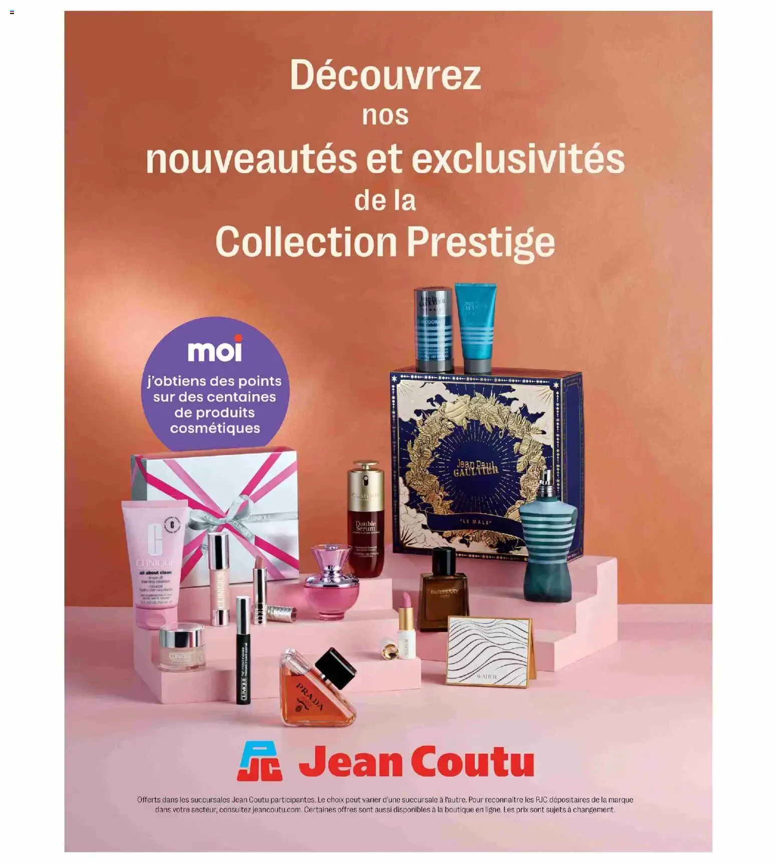 Jean Coutu - Catalogue Collection Prestige from Oct 22, 2026 > weekly specials & deals from October 22 to November 4 2026 - flyer page 1
