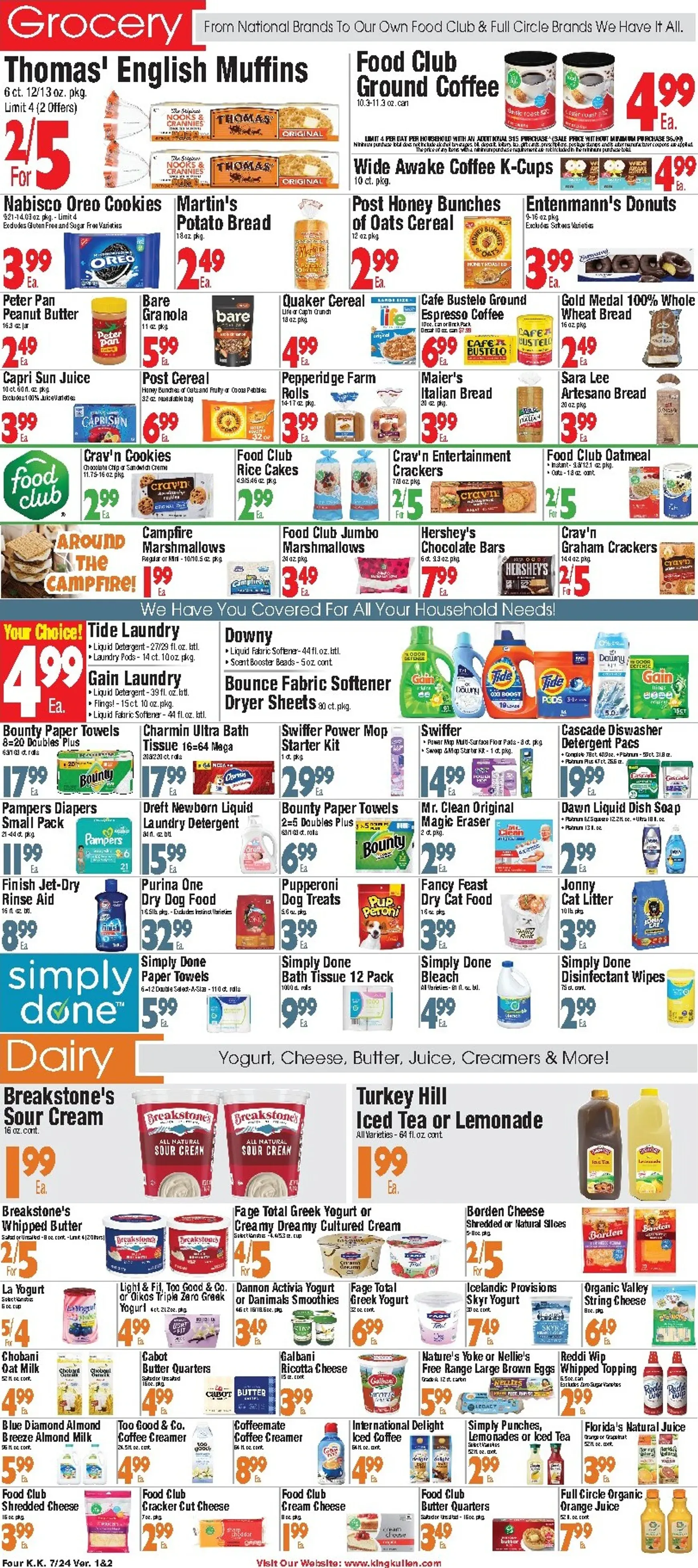 Weekly ad King Kullen leaflet valid from Friday 07/24/2026 to Thursday 07/30/2026 from July 24 to July 30 2026 - Page 4