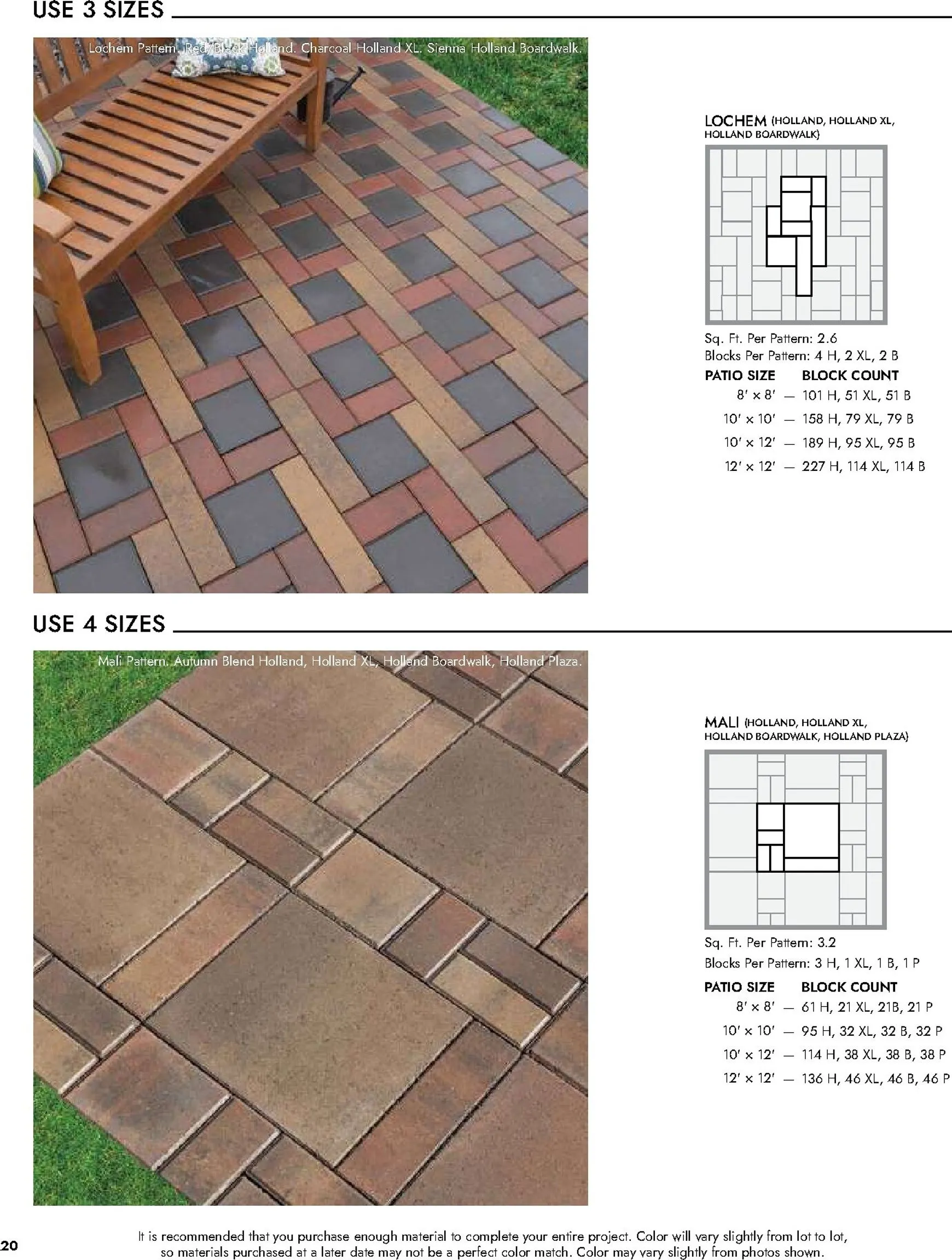 Weekly ad Current Menards - Landscape Block Catalog leaflet valid from Thursday 04/02/2026 to Thursday 12/31/2026 from April 2 to December 31 2026 - Page 21