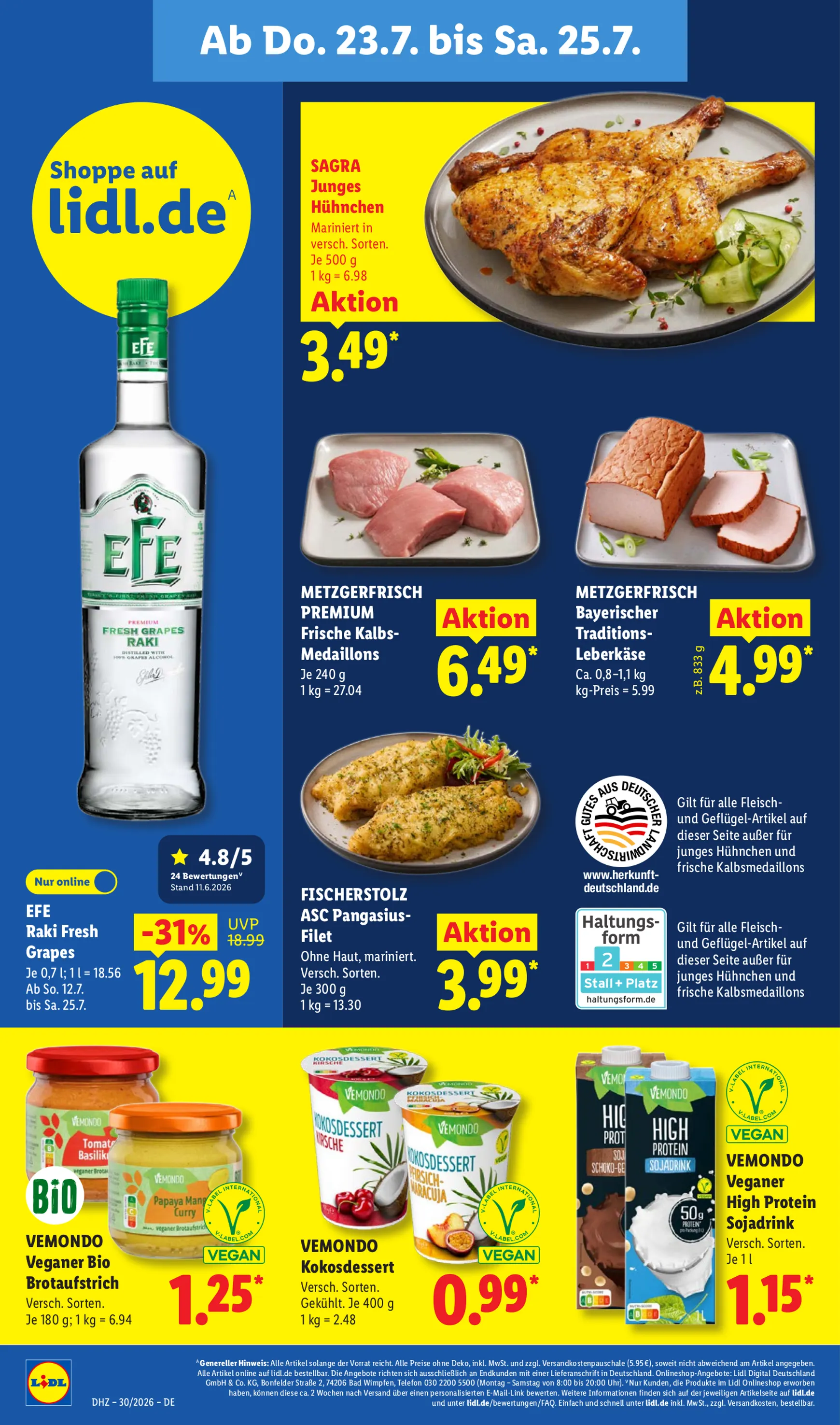 Lidl: Sparen beim Preisführer von 20. Juli bis 25. Juli 2026 - Prospekt seite 53