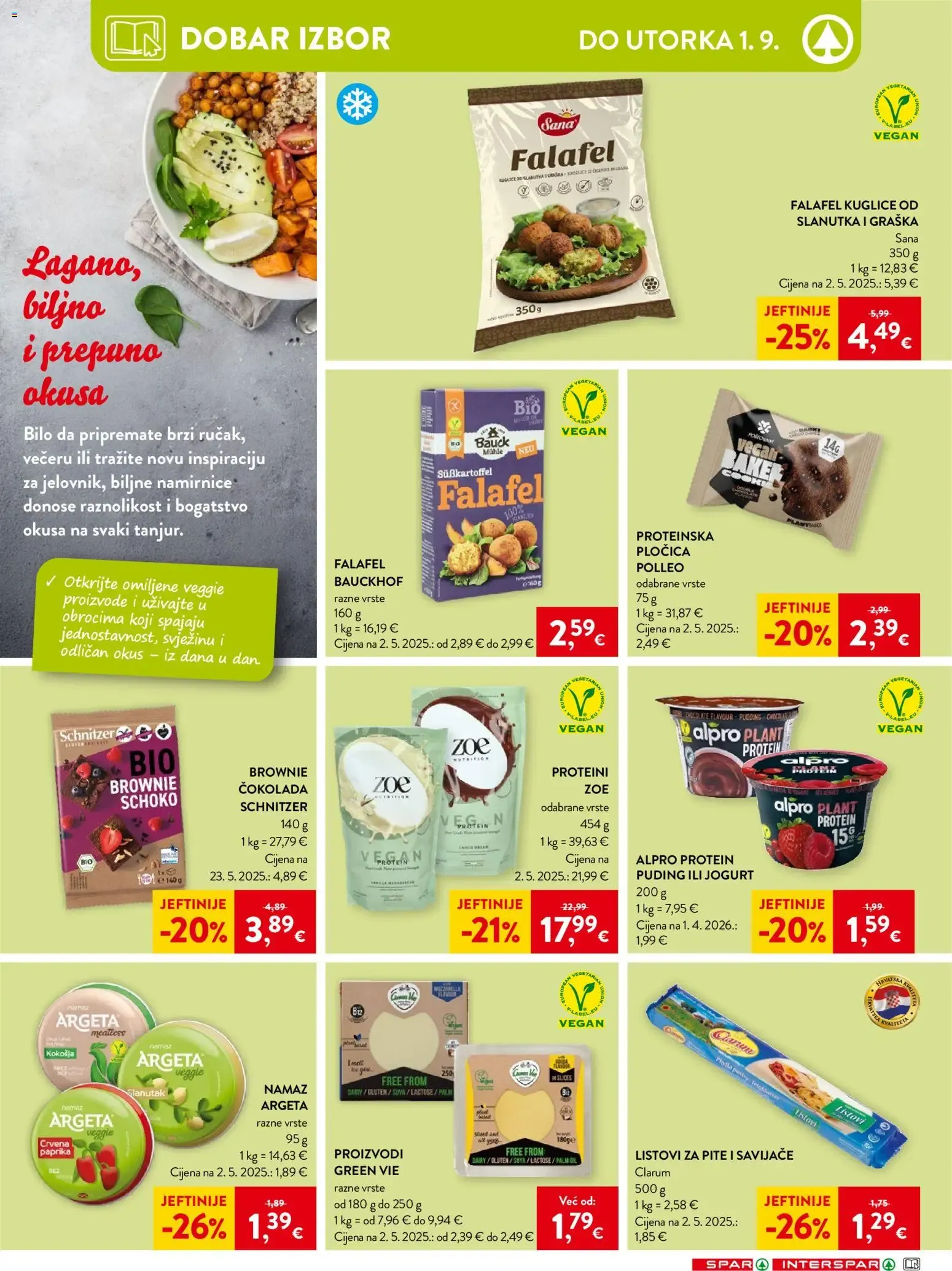 Katalog Interspar Katalog akcija od 26.08.2026 od 26. kolovoza do 1. rujna 2026. - Pregled Stranica 17