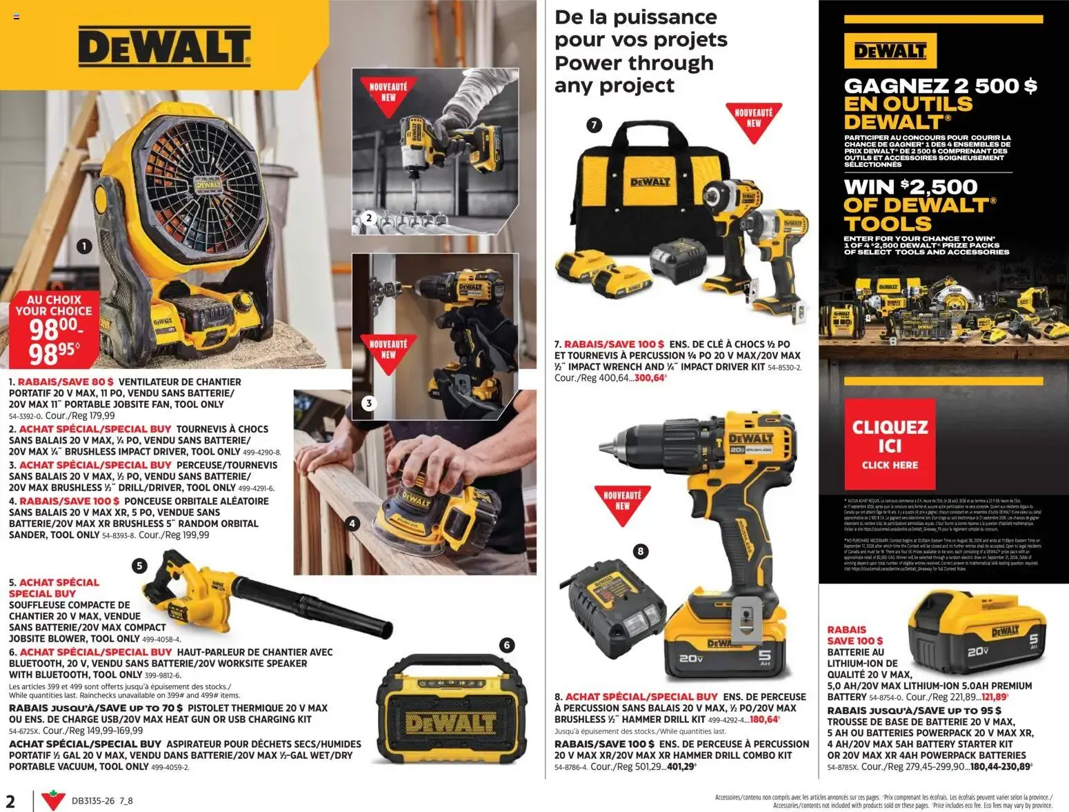 Le guide ultime des outils from August 27 to September 16 2026 - flyer page 2