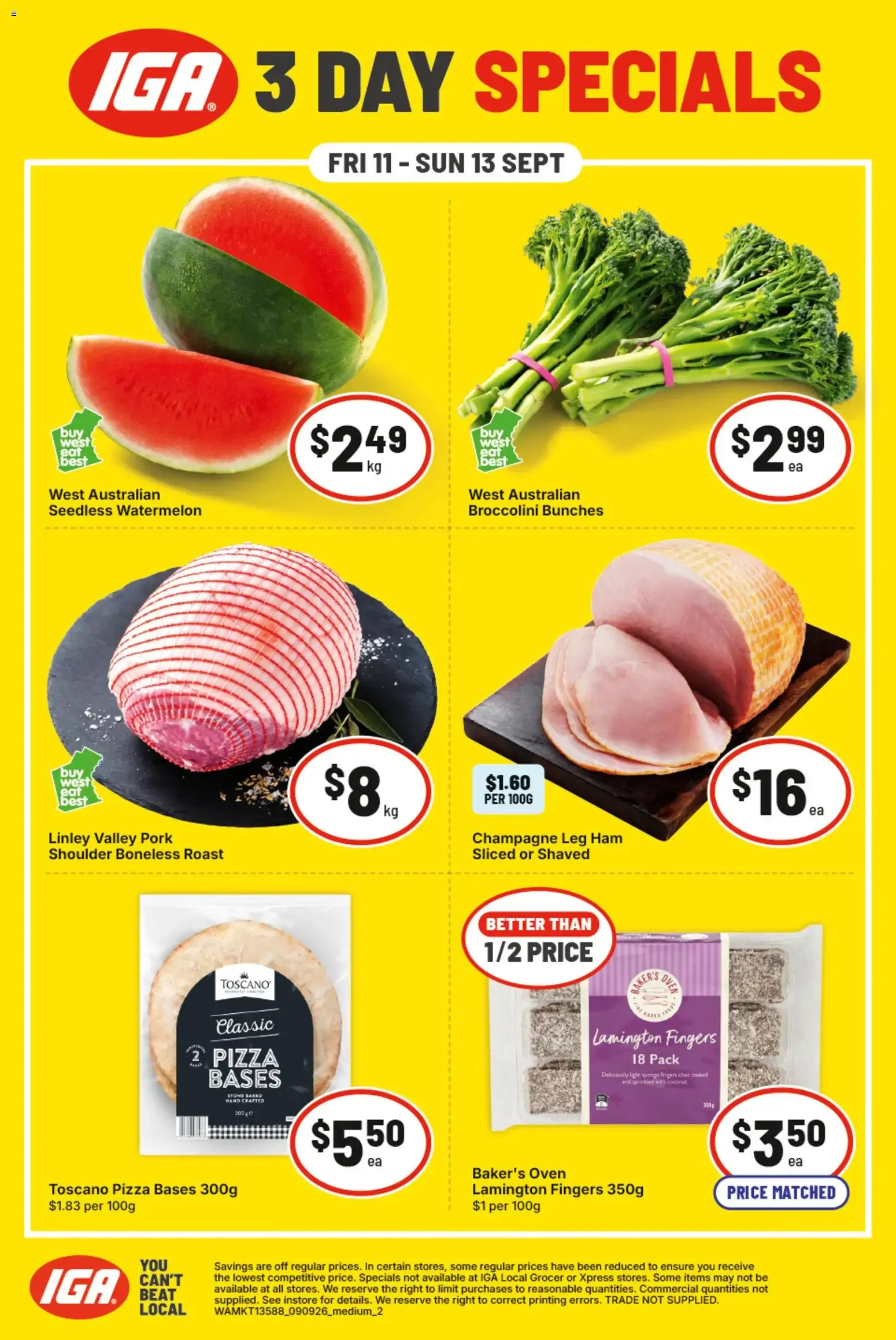 IGA Catalogue - Catalogue valid from 9 September to 15 September 2026 - page 30