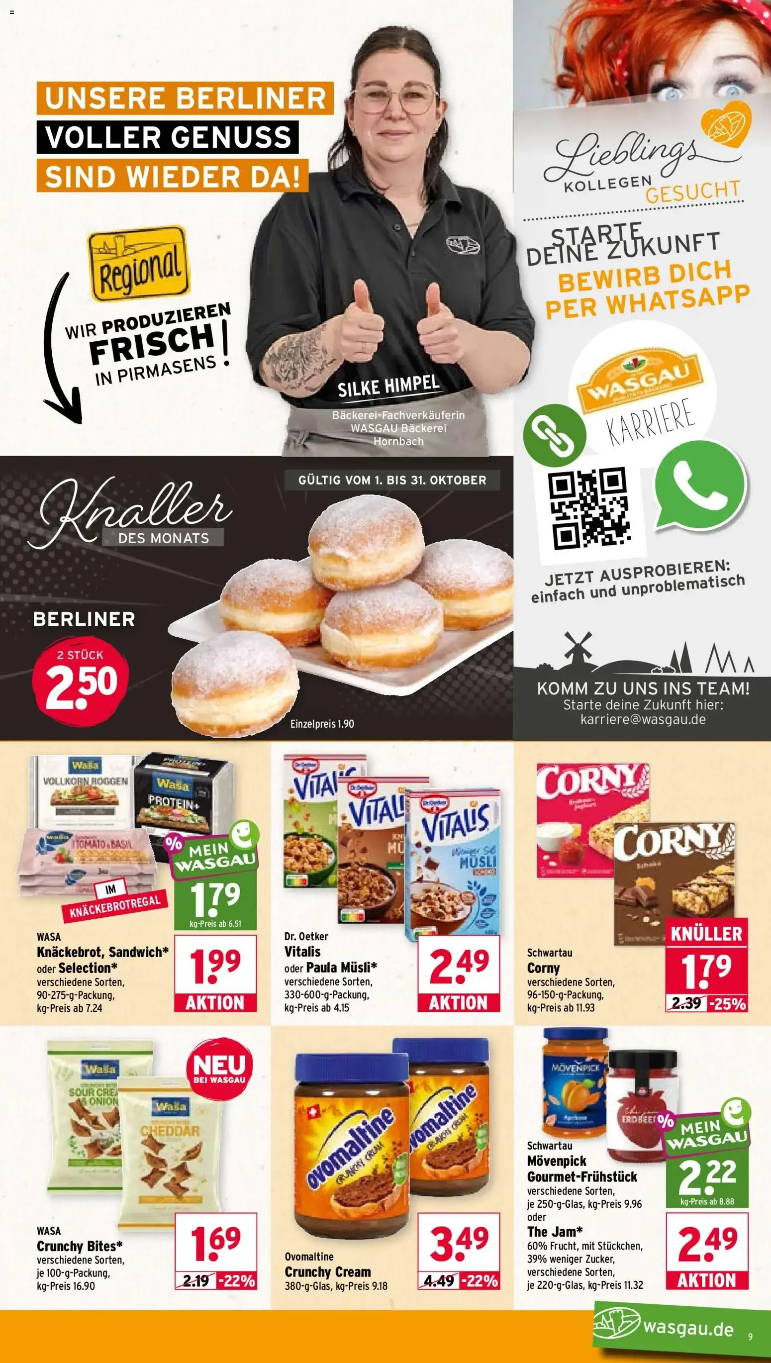 Wasgau Prospekt (ab 05.10.2026) zum Blättern von 5. Oktober bis 10. Oktober 2026 - Prospekt seite 9