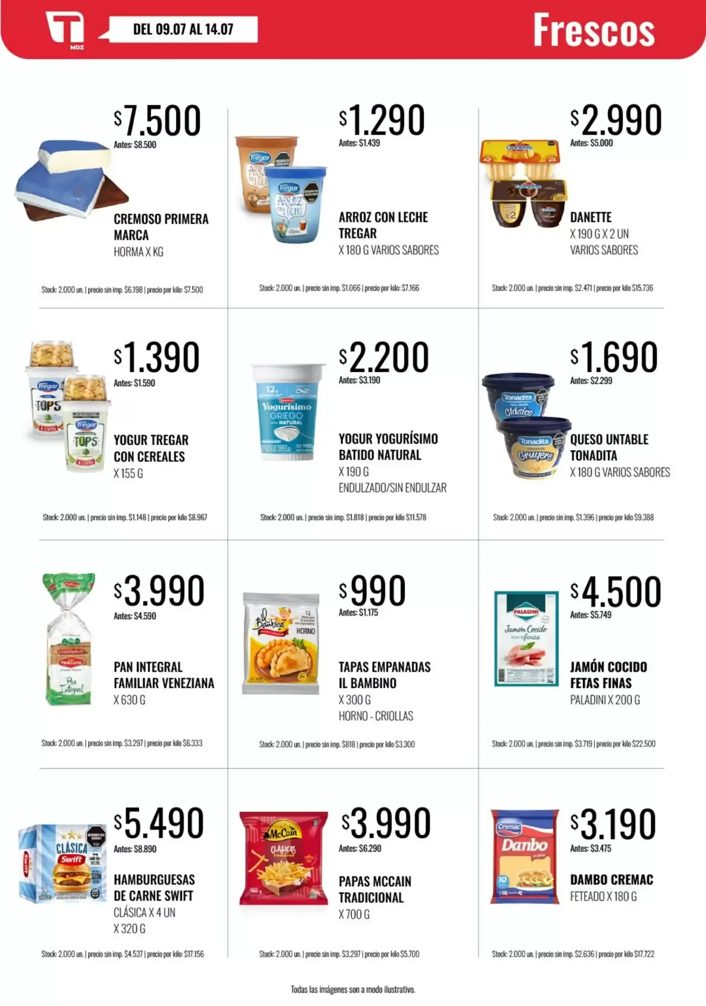Ofertas de Catálogo de Ofertas Tadicor 9 de julio al 14 de julio 2026 - Página 6 del catálogo