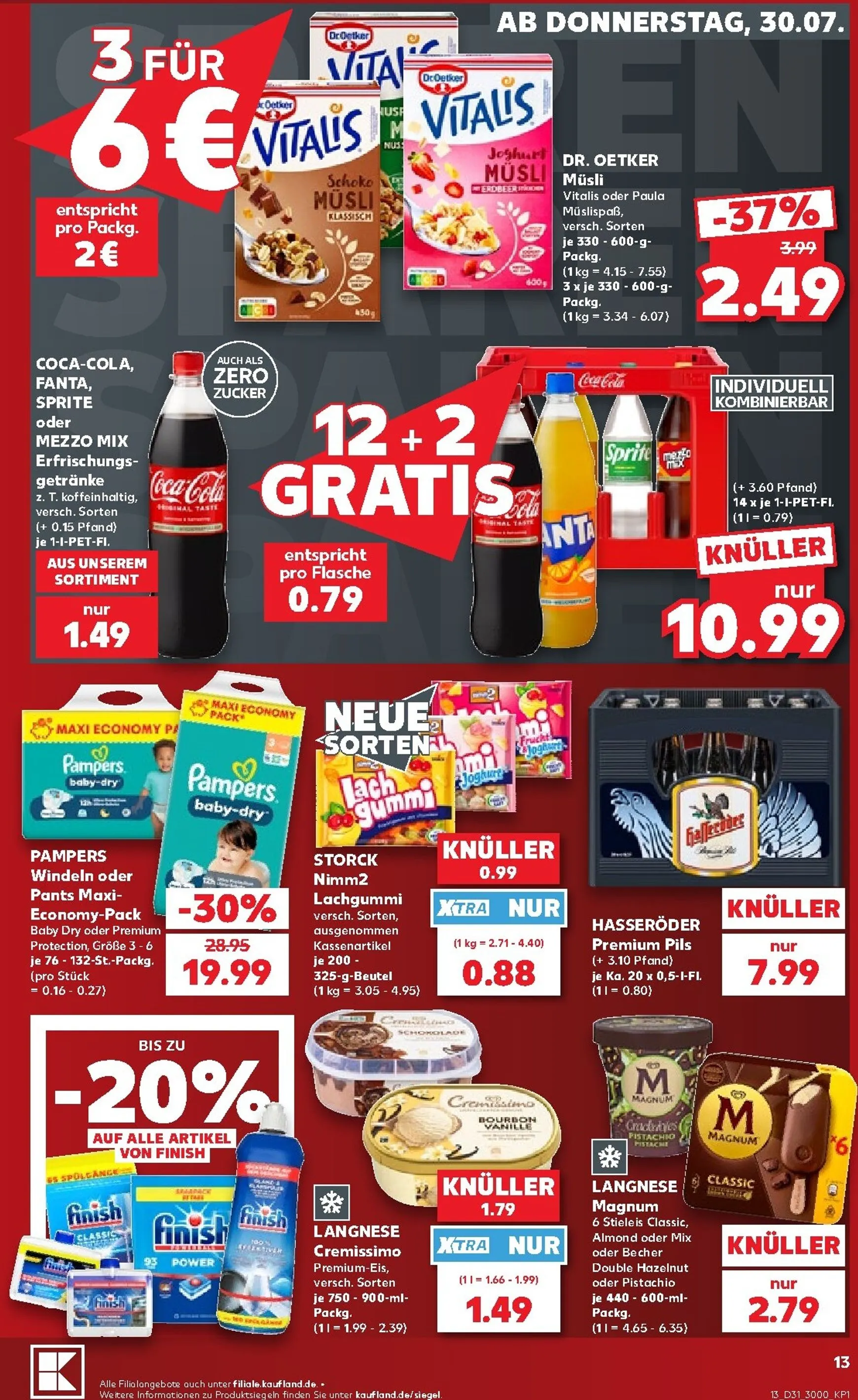 Neuer Kaufland Prospekt – von Donnerstag 30.07.2026 bis Mittwoch 05.08.2026 von 30. Juli bis 5. August 2026 - Prospekt seite 14