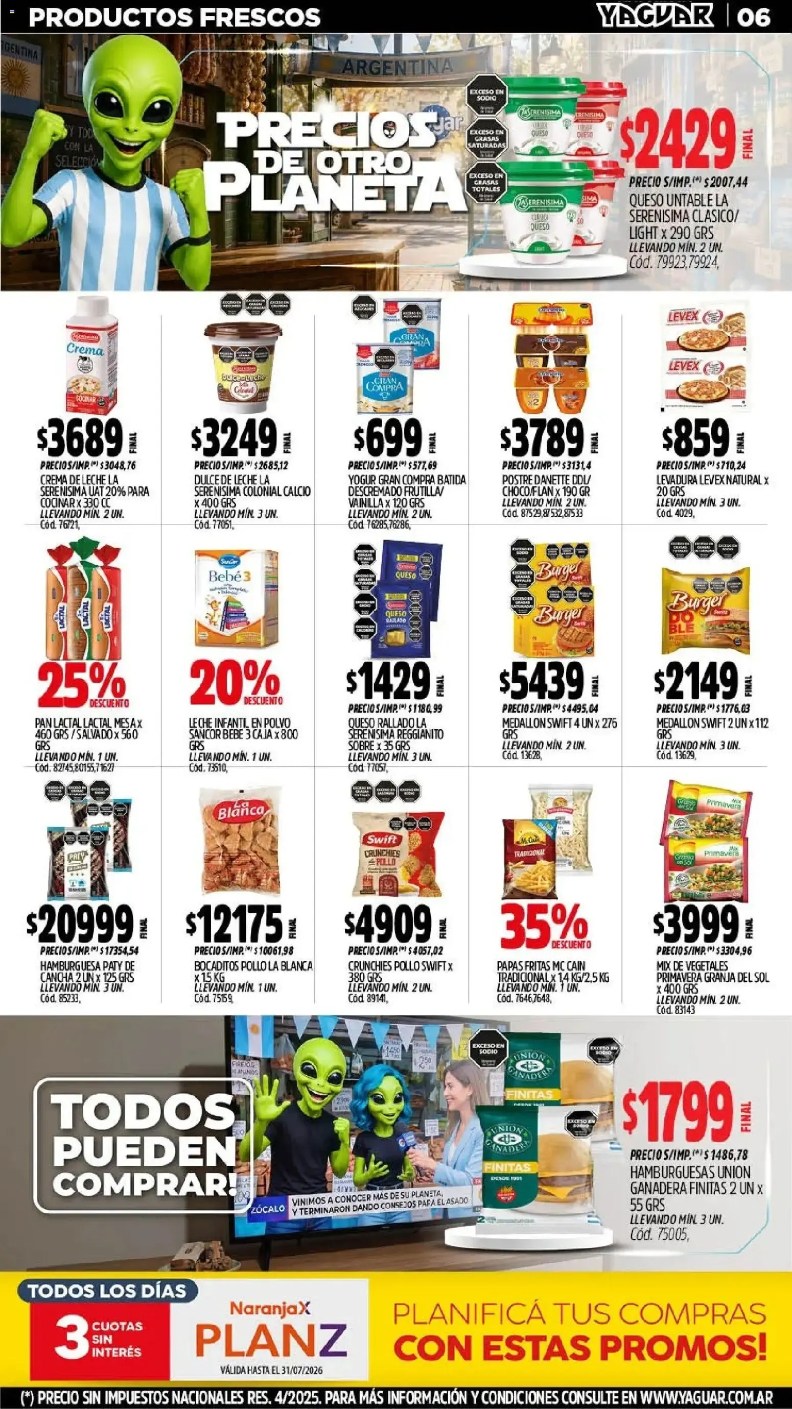 Ofertas de Yaguar - Oferta Semanal Misiones del 06/07/2026 - 12/07/2026 6 de julio al 12 de julio 2026 - Página 8 del catálogo