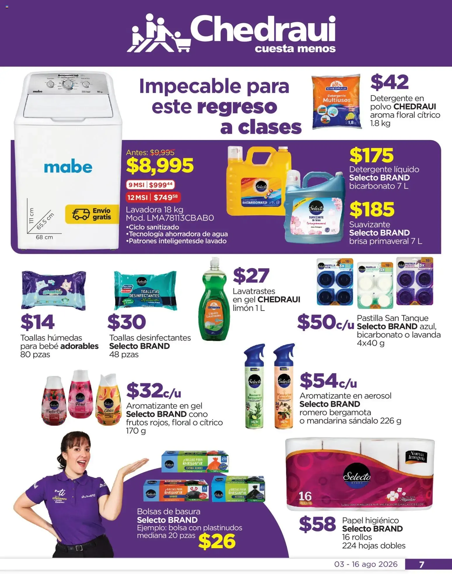 Catálogo de Llegan los ofertones del verano Chedraui 3 de agosto al 16 de agosto 2026 - Pagina 7