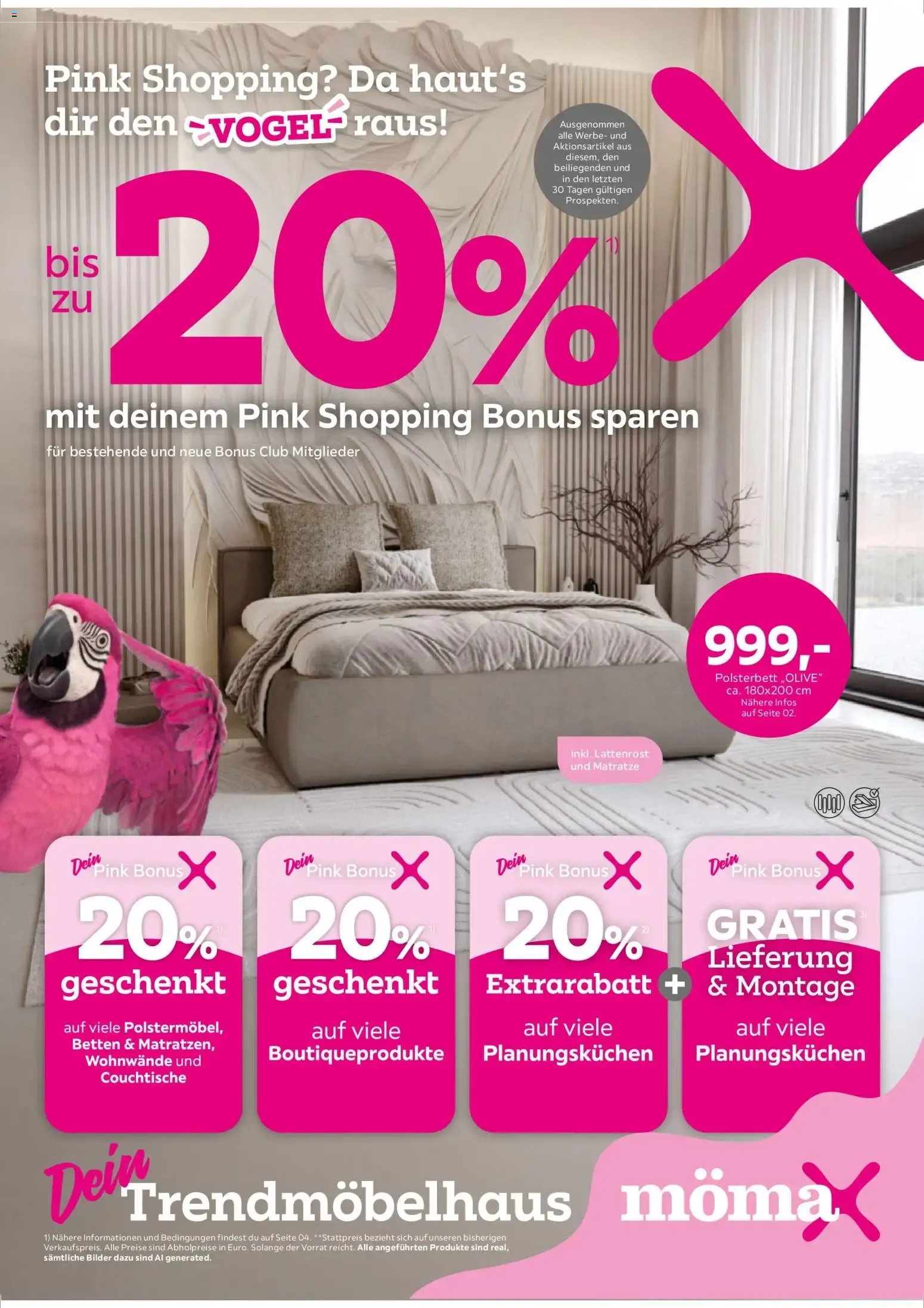 Mömax Pink Shopping (ab 20.09.2026) zum Blättern