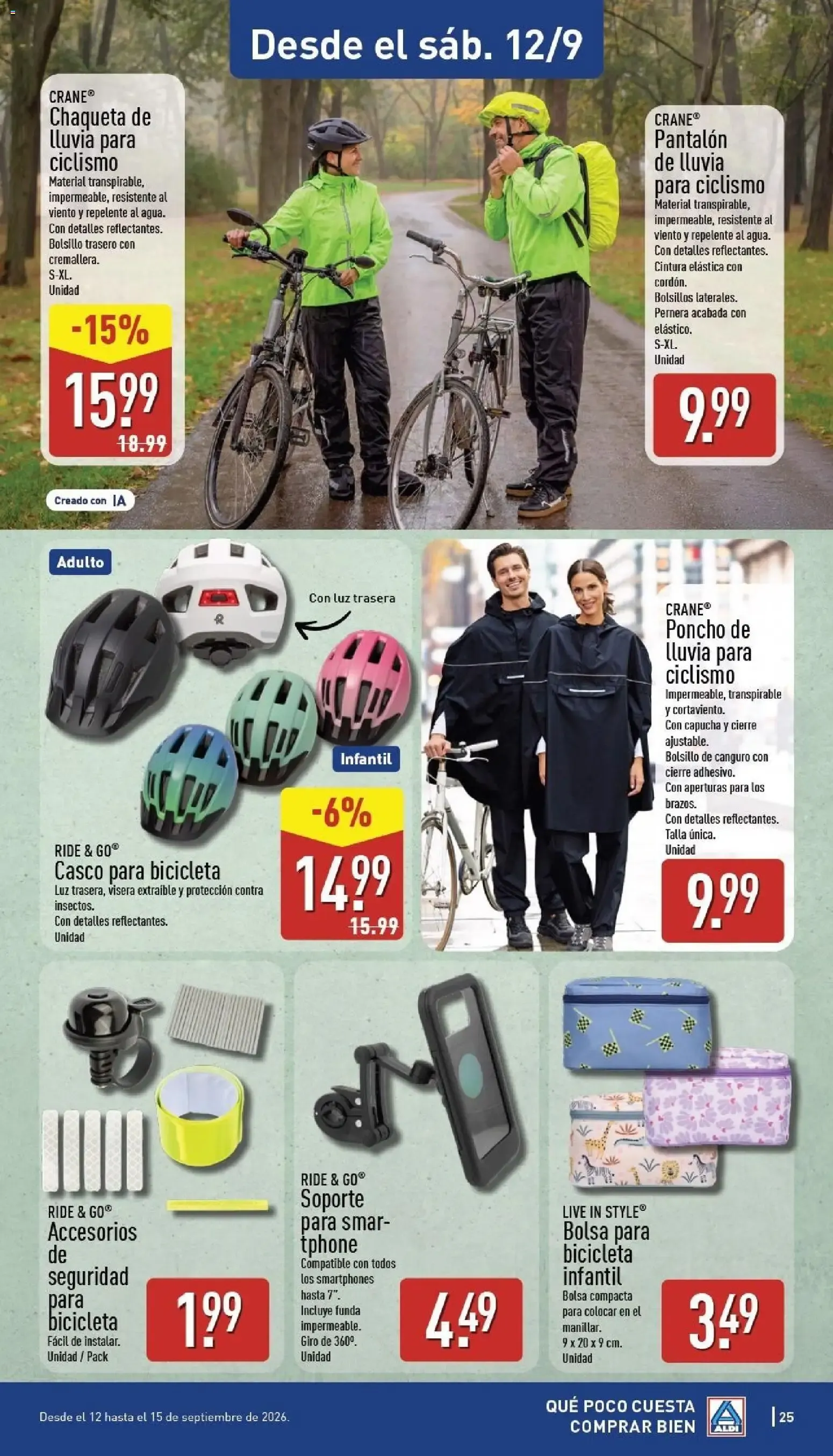 Catálogo de Aldi folleto Baleares del 07/09/2026 | Catálogo 7 de septiembre al 13 de septiembre 2026 - Página 25