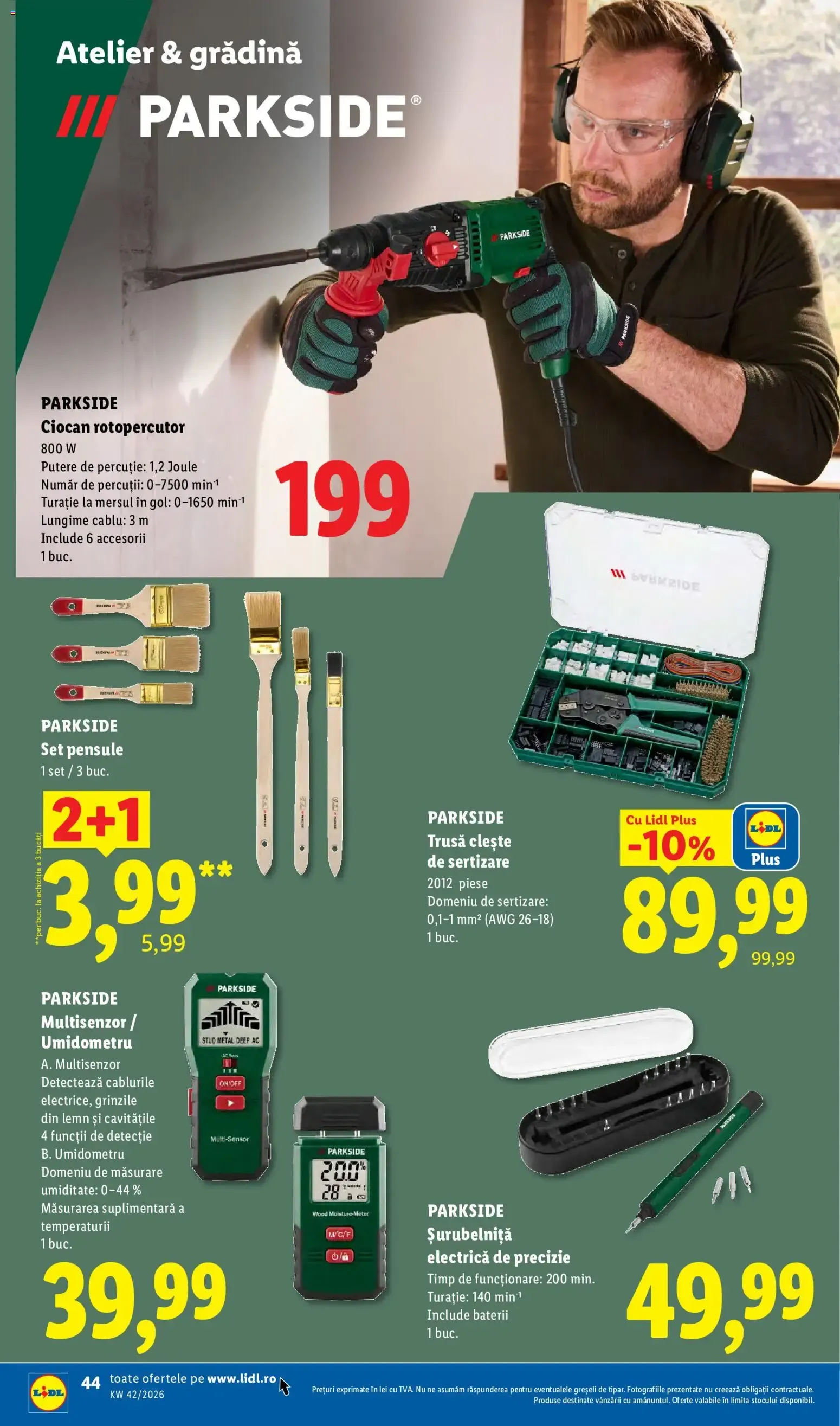 Catalog Catalog LIDL 12.10.2026 - Oferta și Revista online de la 12 octombrie până la 18 octombrie 2026 - Revista Pagina 44