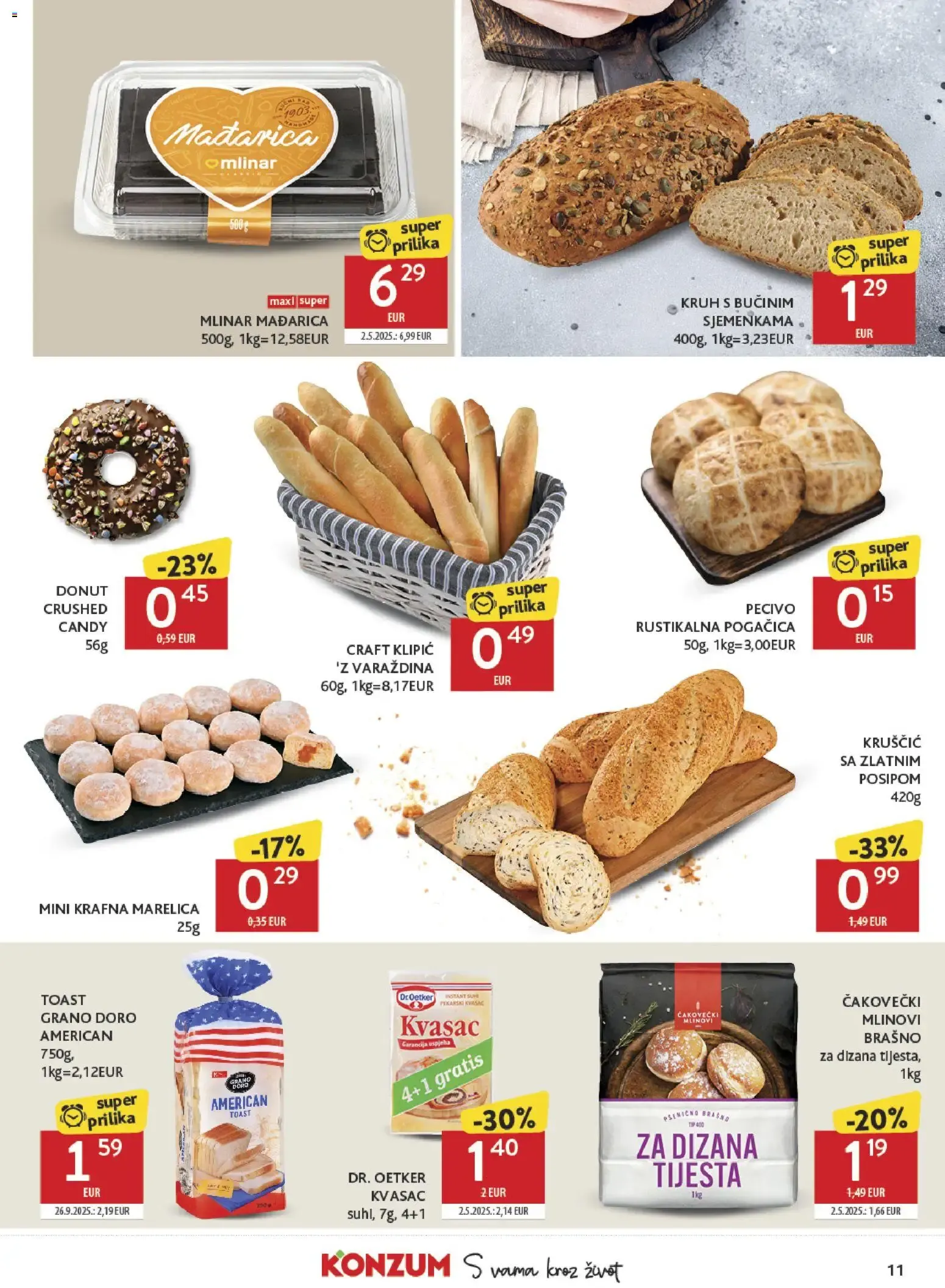 Katalog Konzum Katalog 41/2026 od 7. listopada do 13. listopada 2026. - Pregled Stranica 11